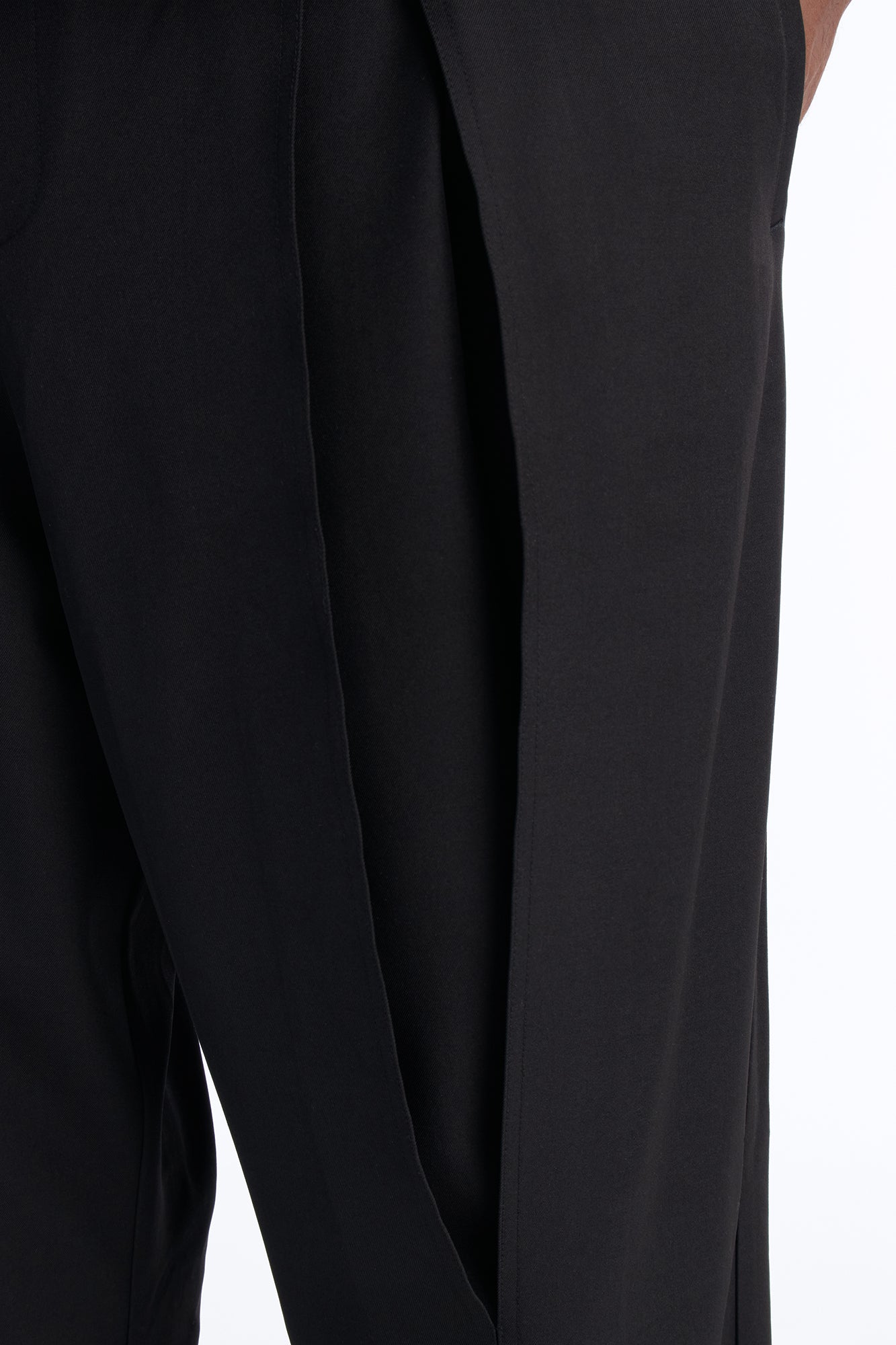 Baggy Pearson Wave Trouser - Black