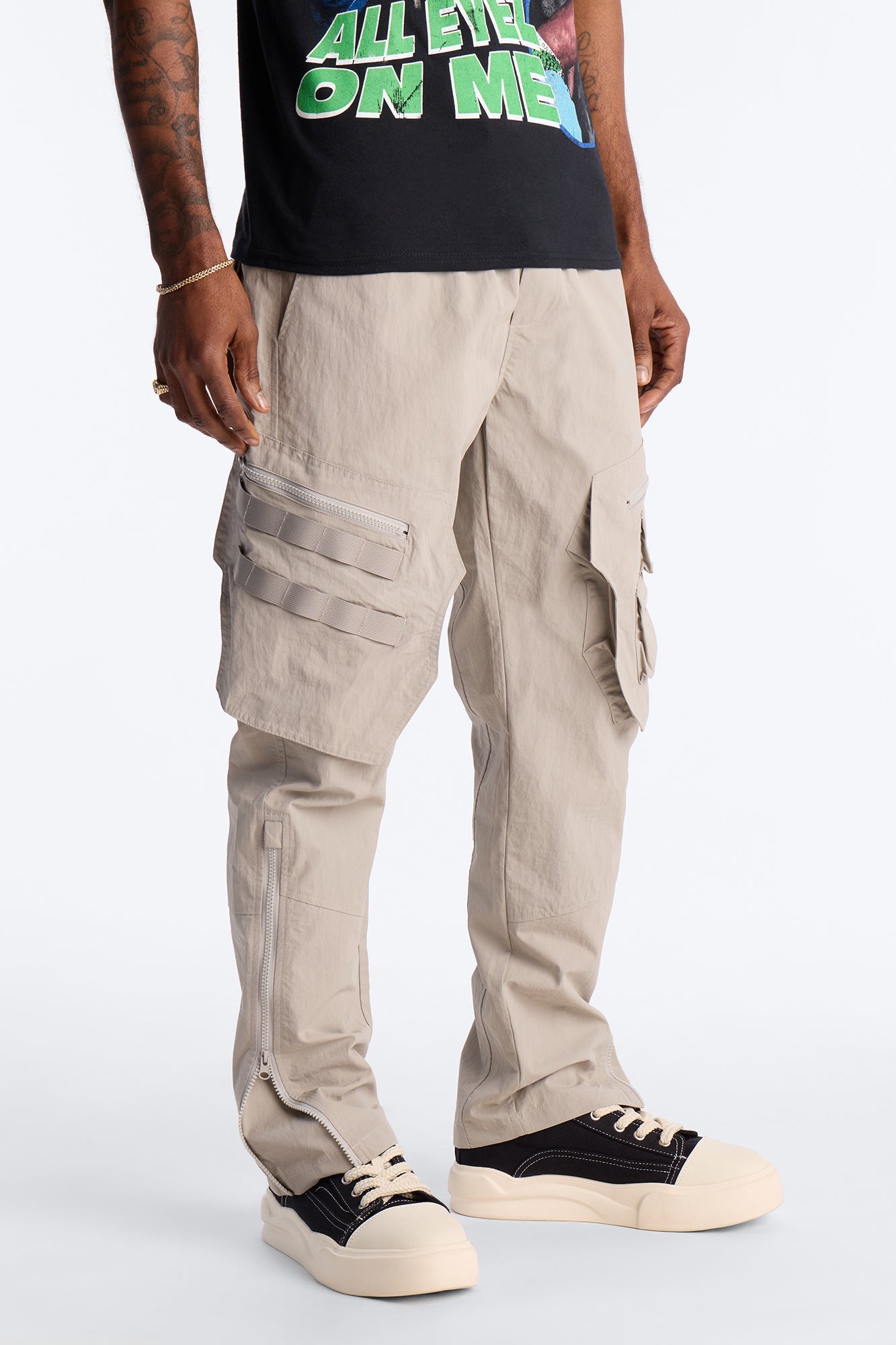Slim Cipher Ascend Cargo Pant - Grey