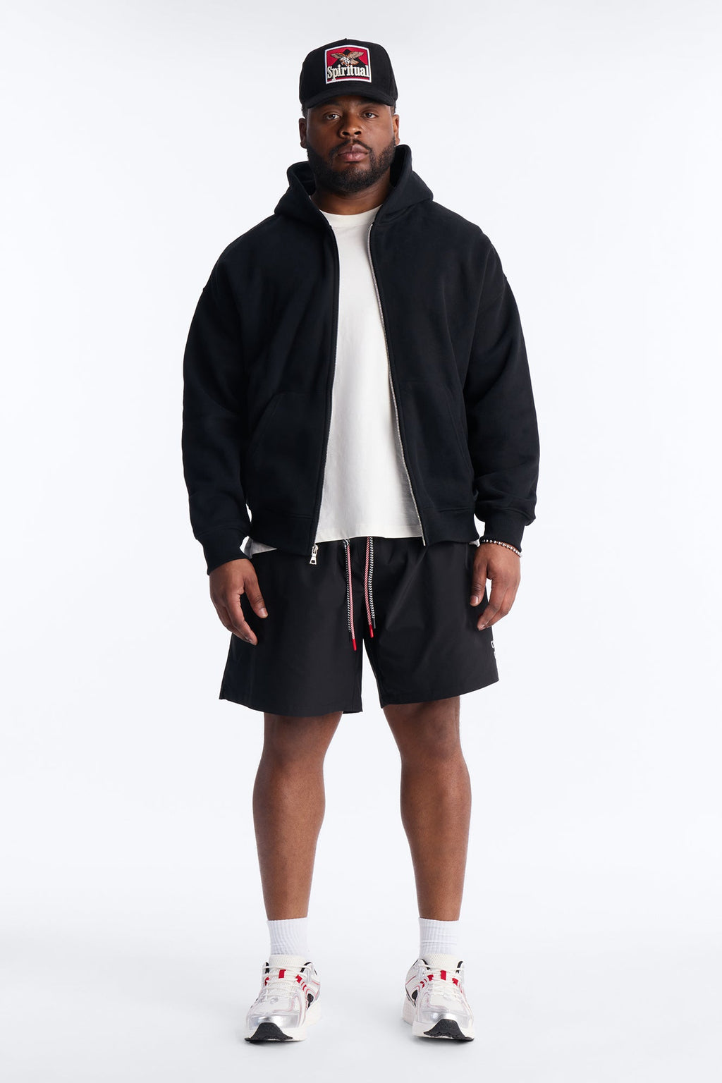 Culture Creator Double Drawstring Short - Black