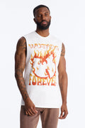 Wu Tang Protect Ya Neck Muscle Tank - White