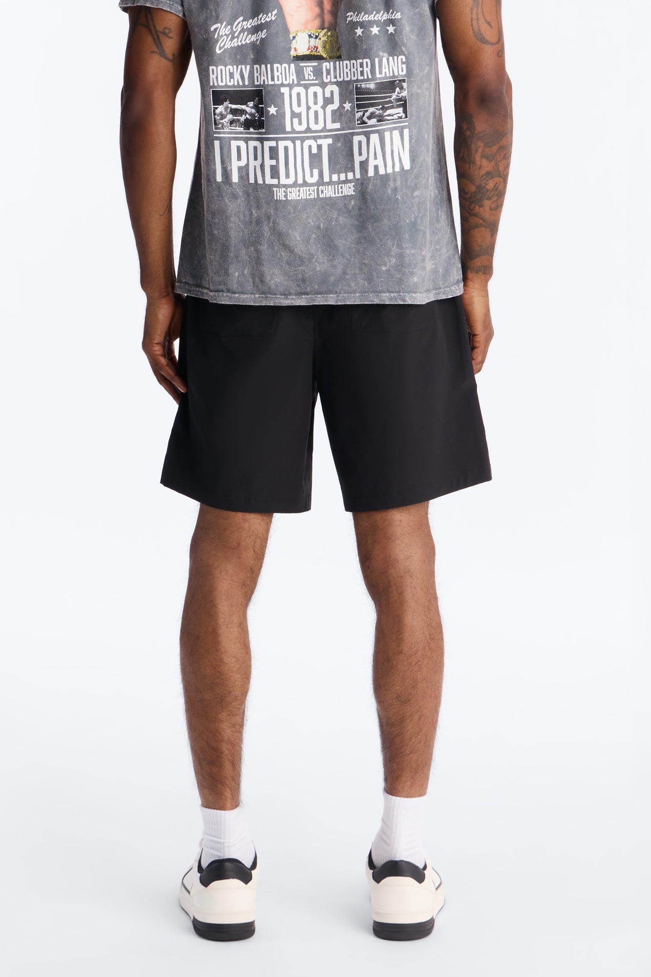 Culture Creator Double Drawstring Short - Black