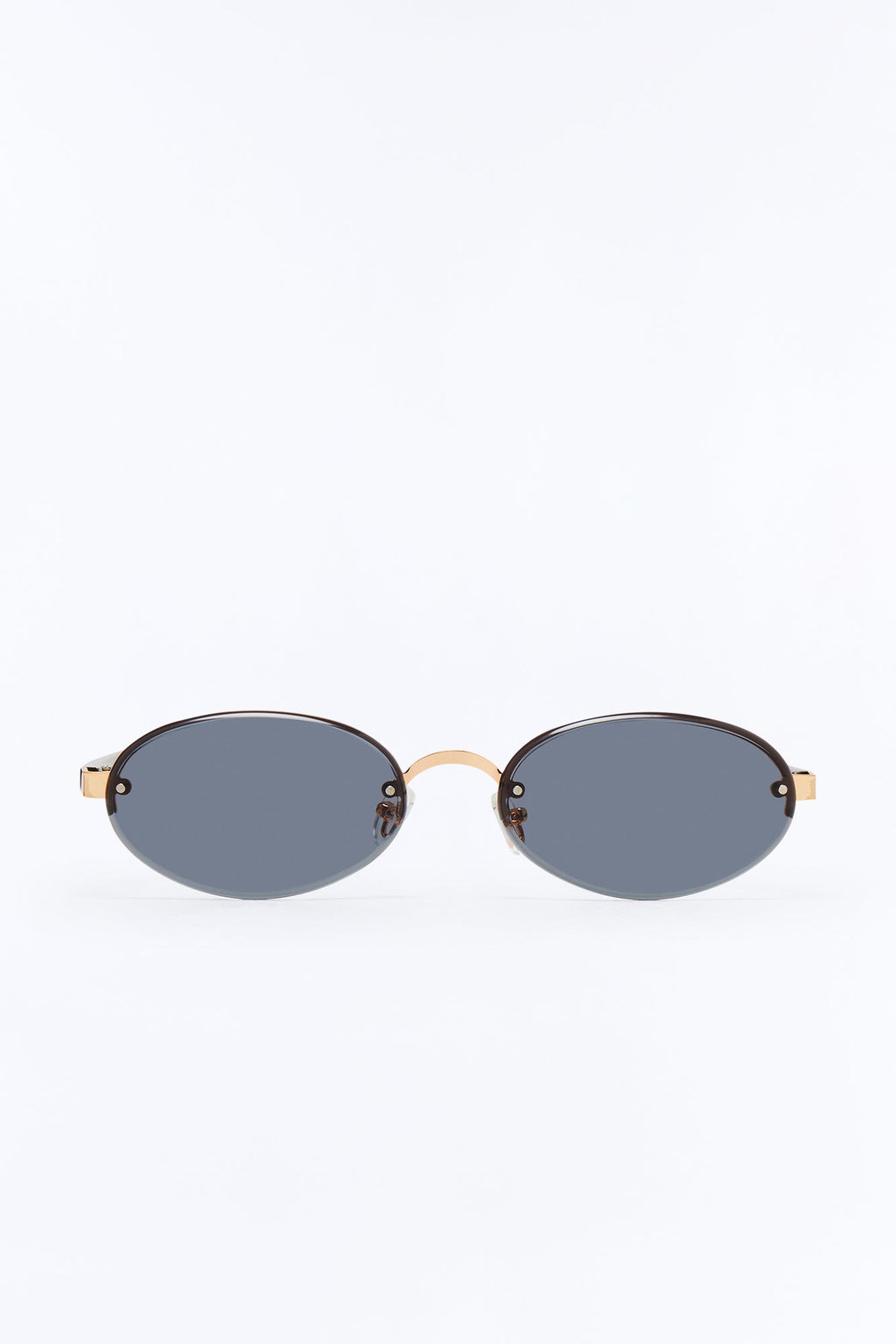 Groovy Curves Sunglasses - Black/Gold