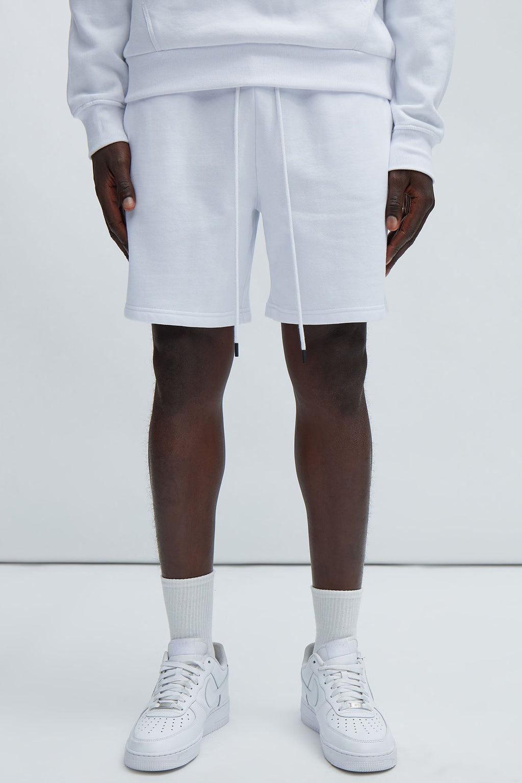 Tyson Sweatshort - White