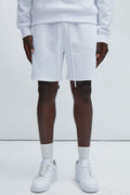 Tyson Sweatshort - White