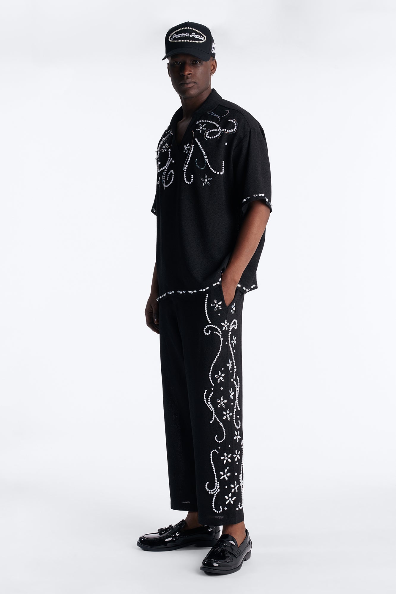 Straight Wanderlust Pearl Journey Pant - Black