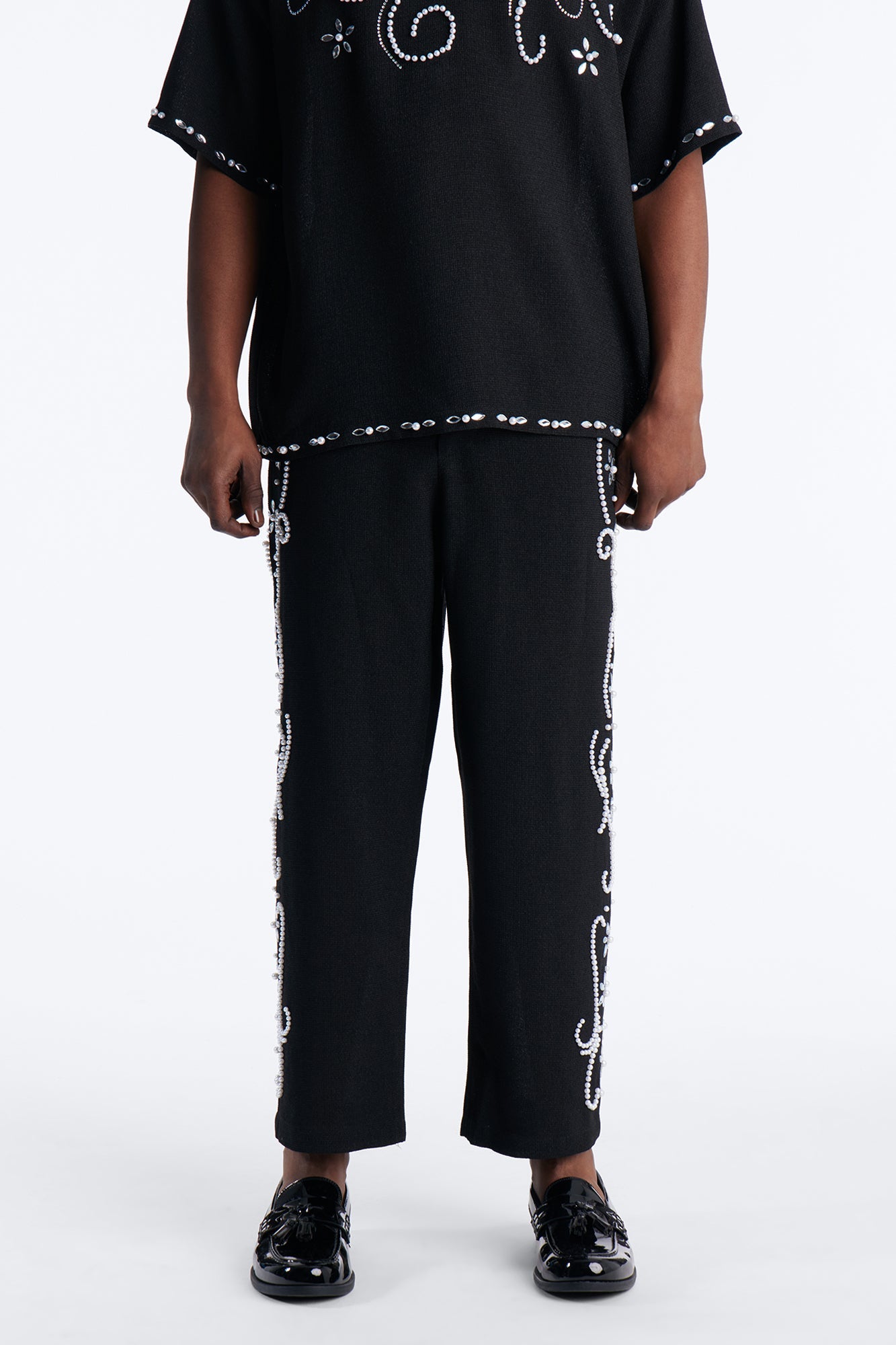 Straight Wanderlust Pearl Journey Pant - Black