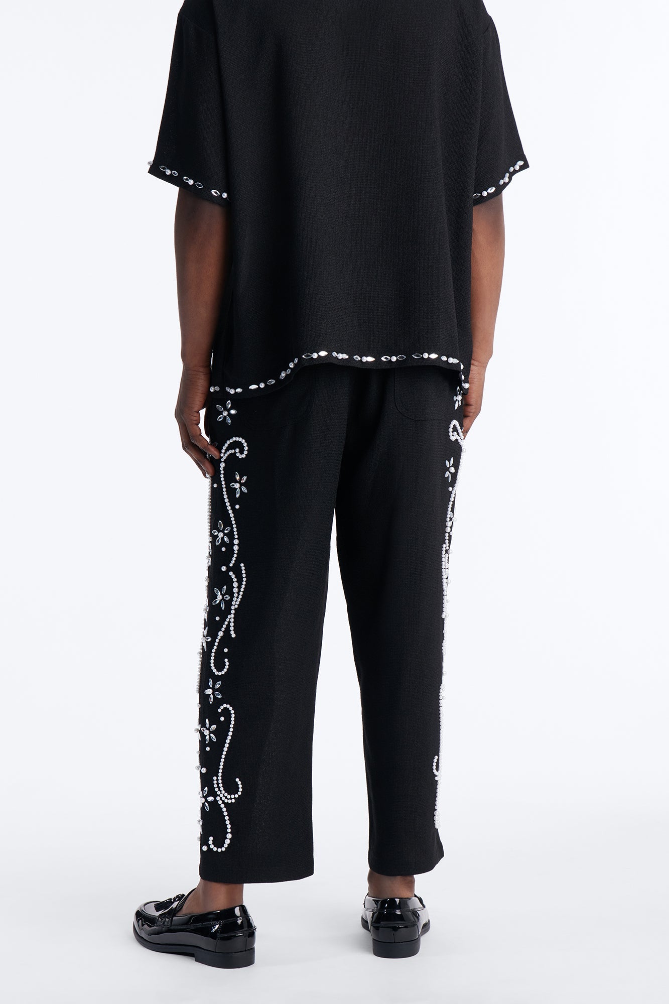 Straight Wanderlust Pearl Journey Pant - Black
