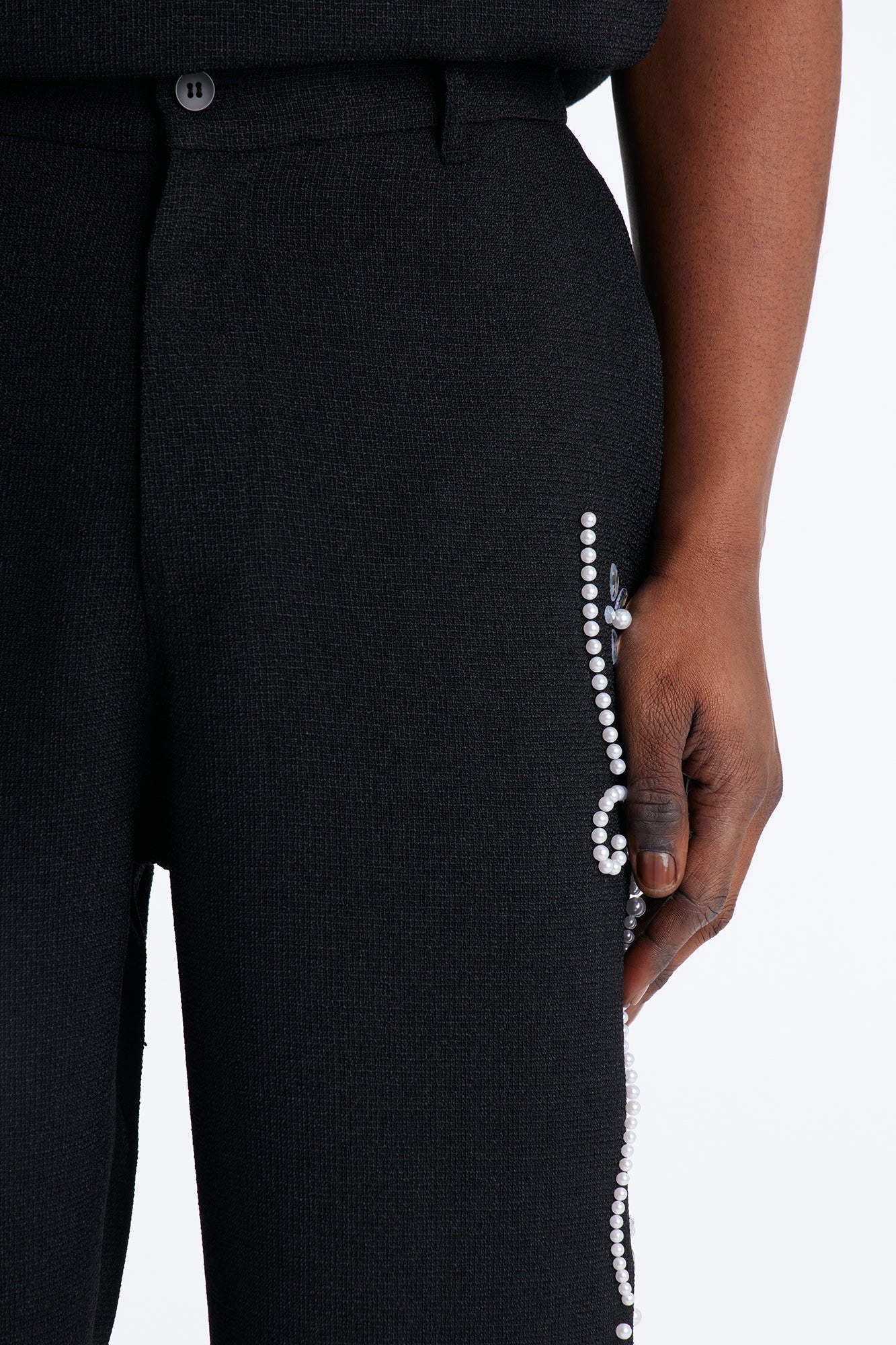Straight Wanderlust Pearl Journey Pant - Black