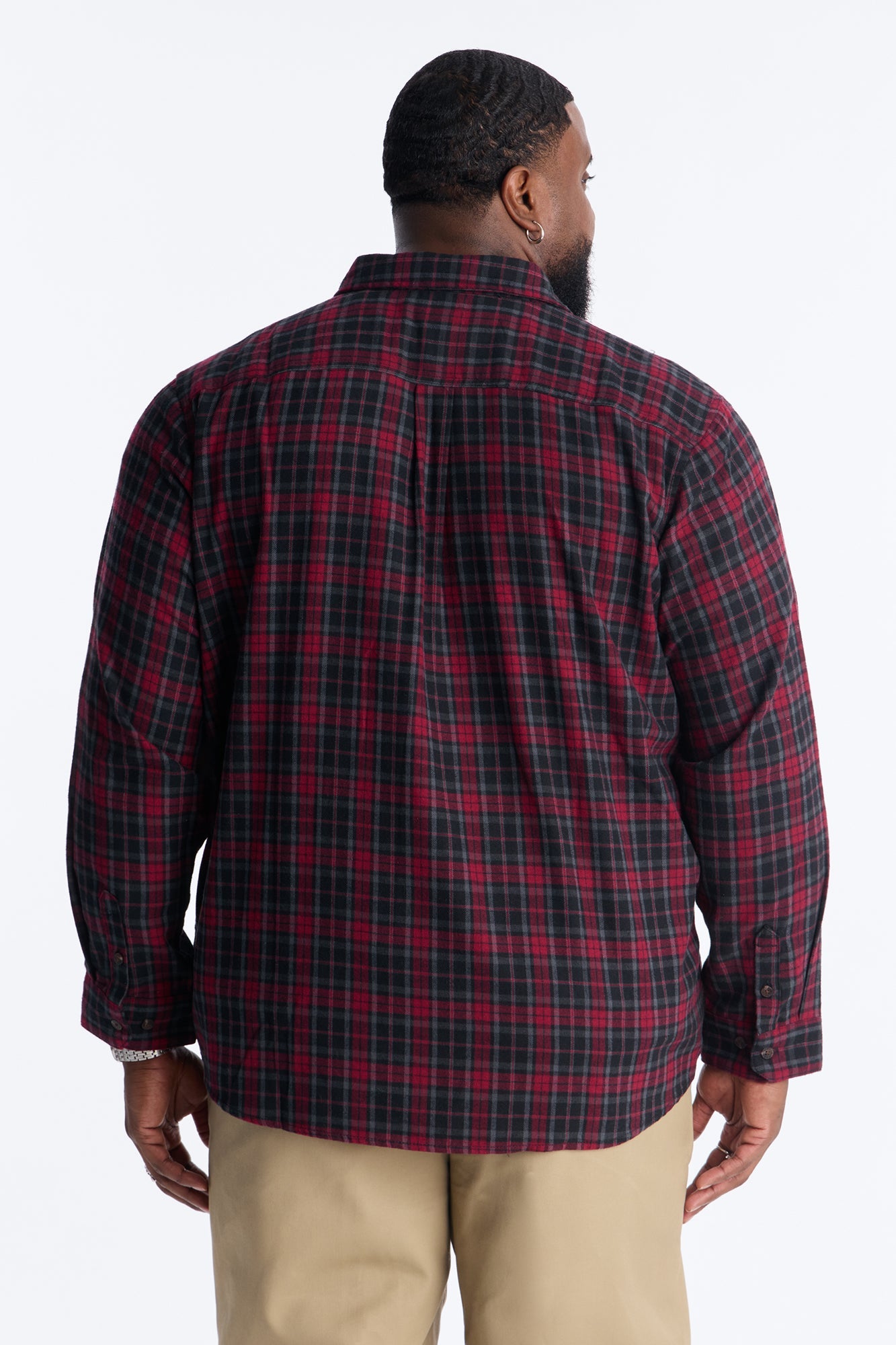 Dickies Flannel Work Shirt - Red