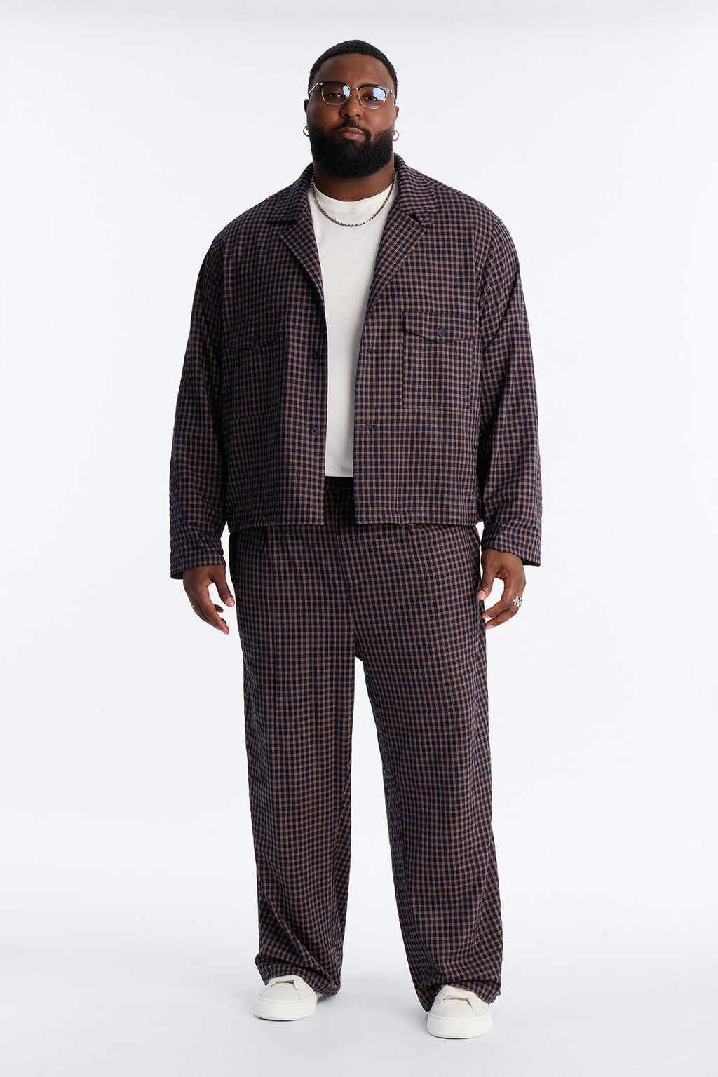 Relaxed Downtown London Shirt Jacket - Navy