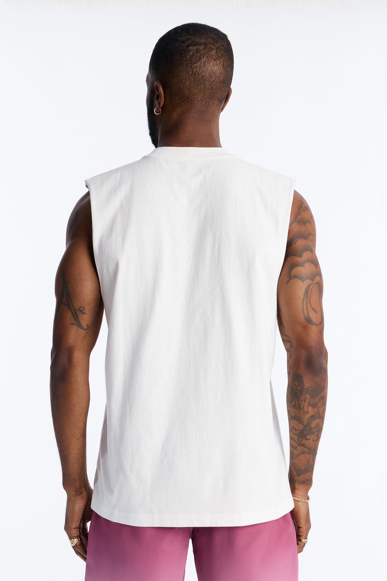 Space Jam Toon Squad Premium Vintage Muscle Tank Shirt - White