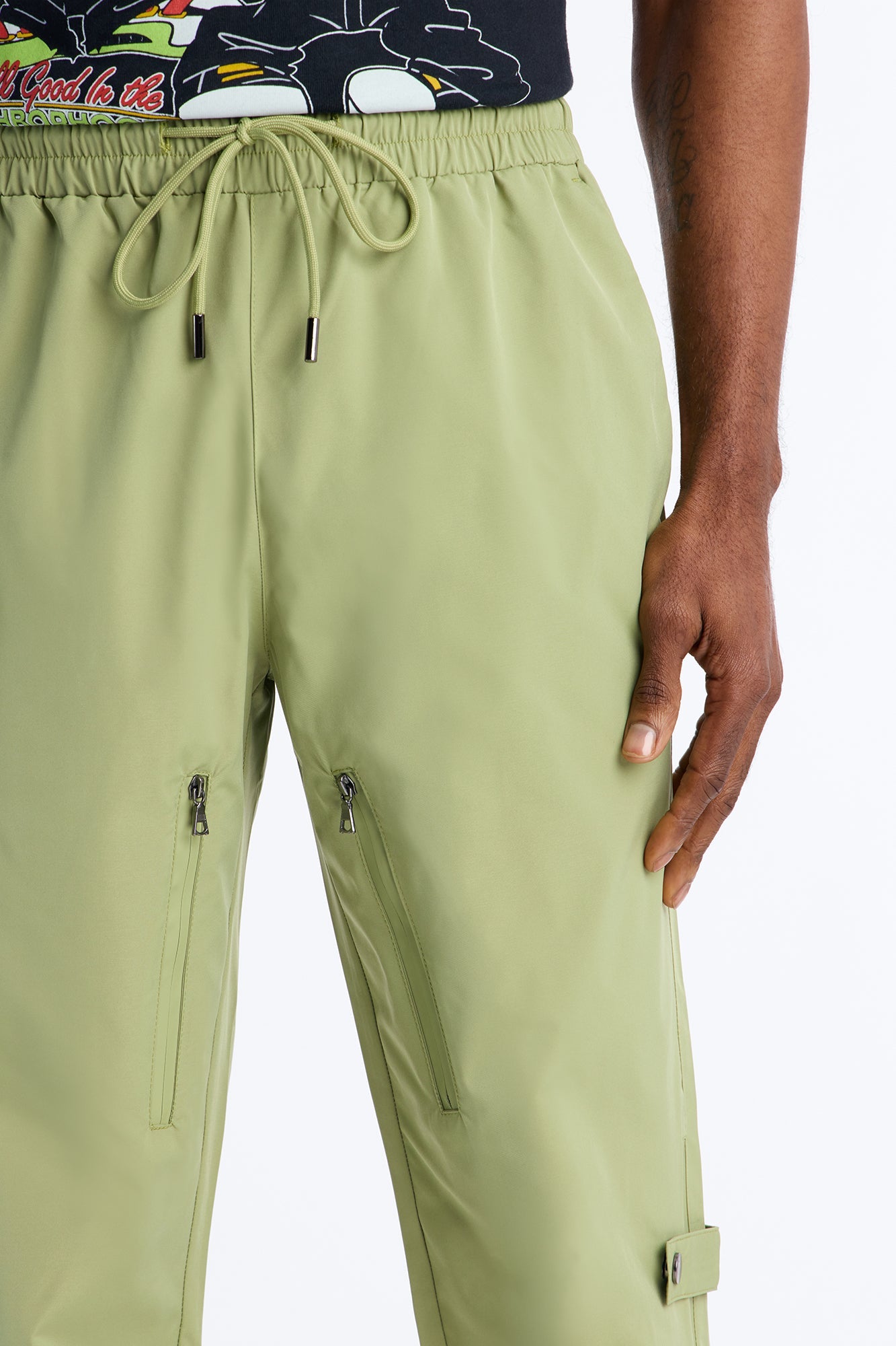Slim Odyssey Multi Strap Pant - Sage