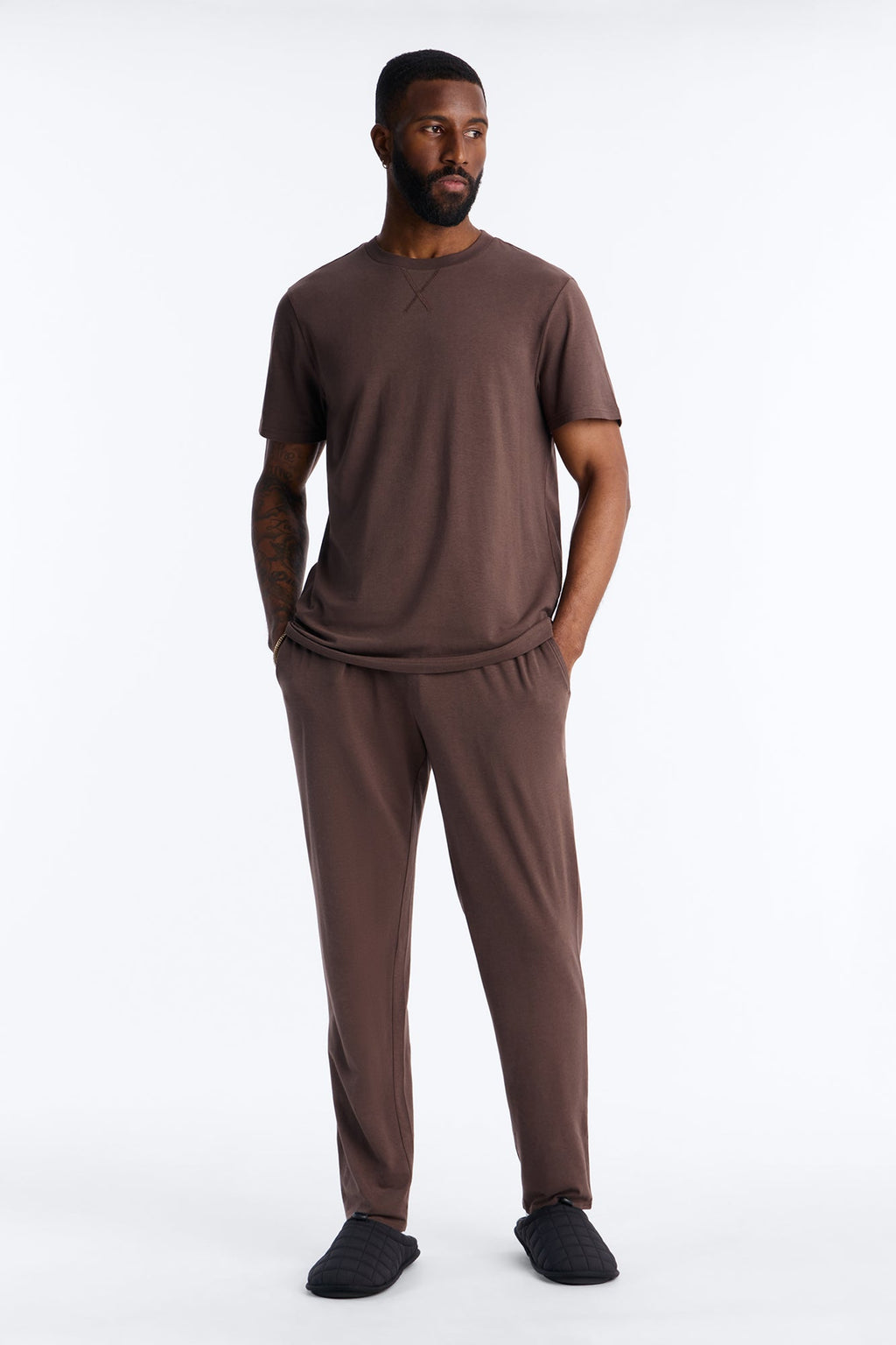 Essential Modal Lounge Pants - Chocolate