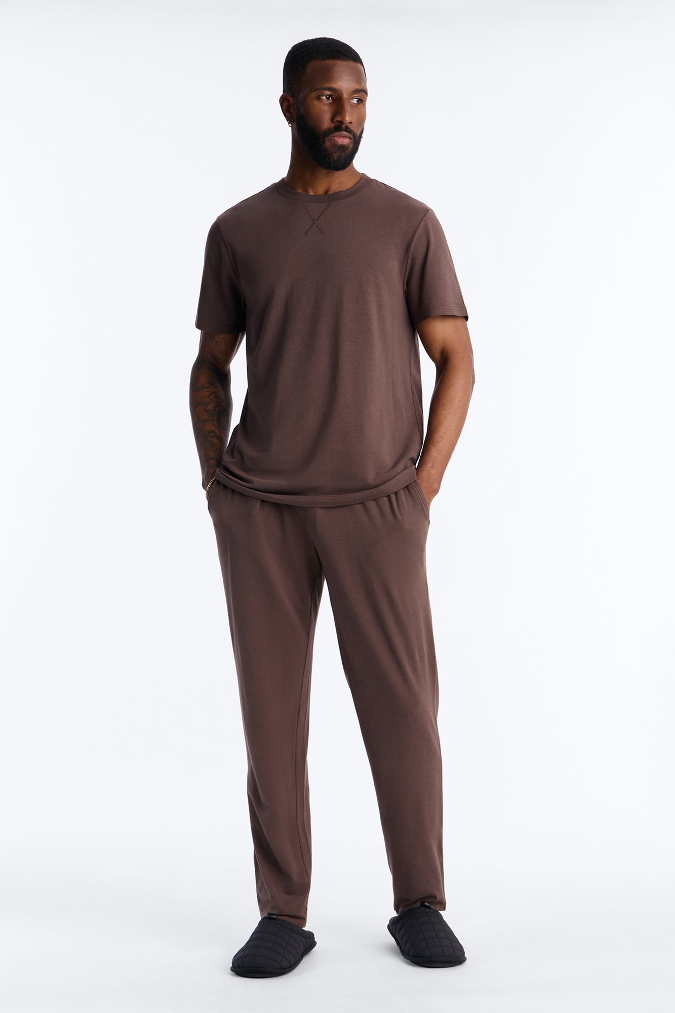 Essential Modal Lounge Pants - Chocolate