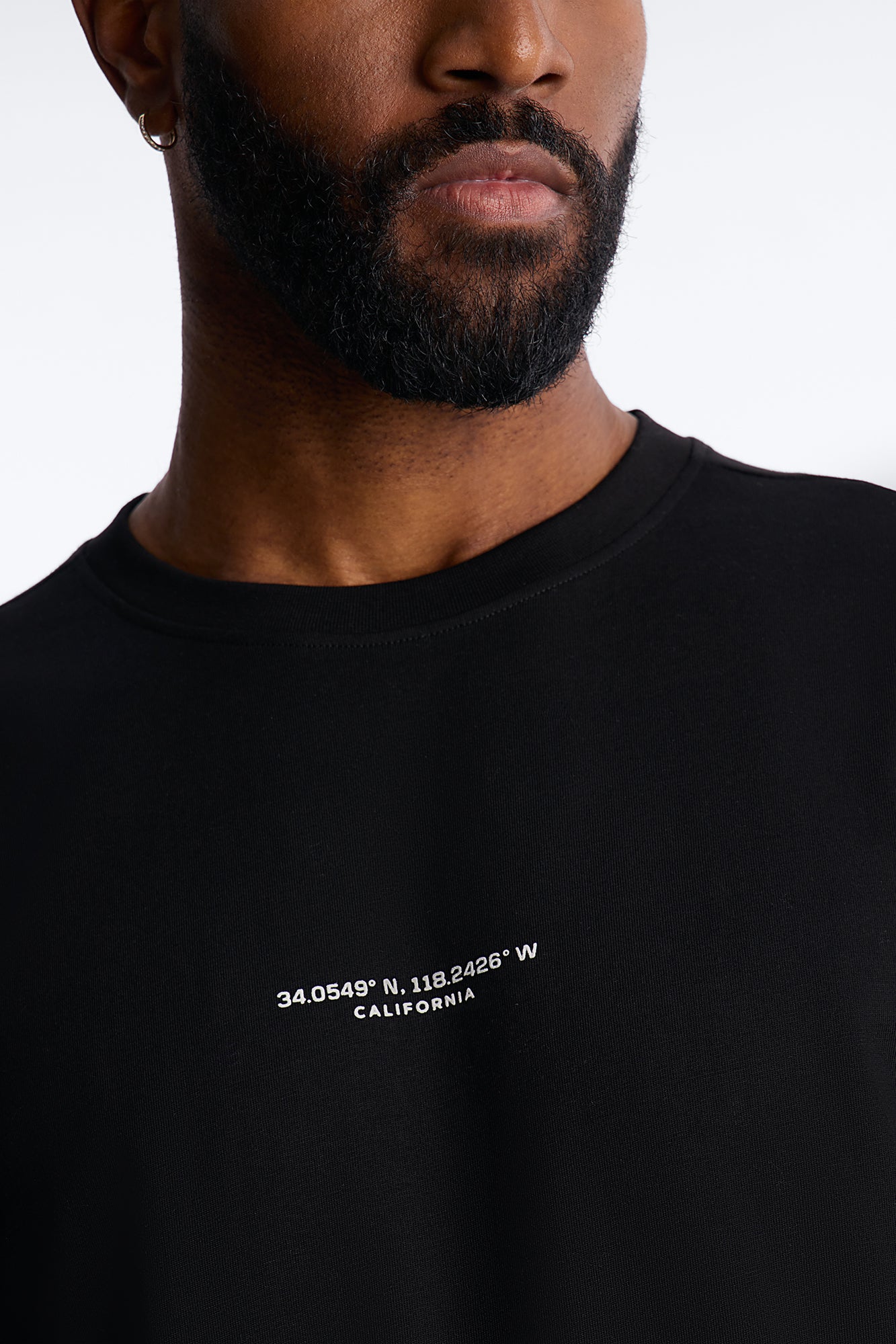 LA West Coast Short Sleeve Tee - Black