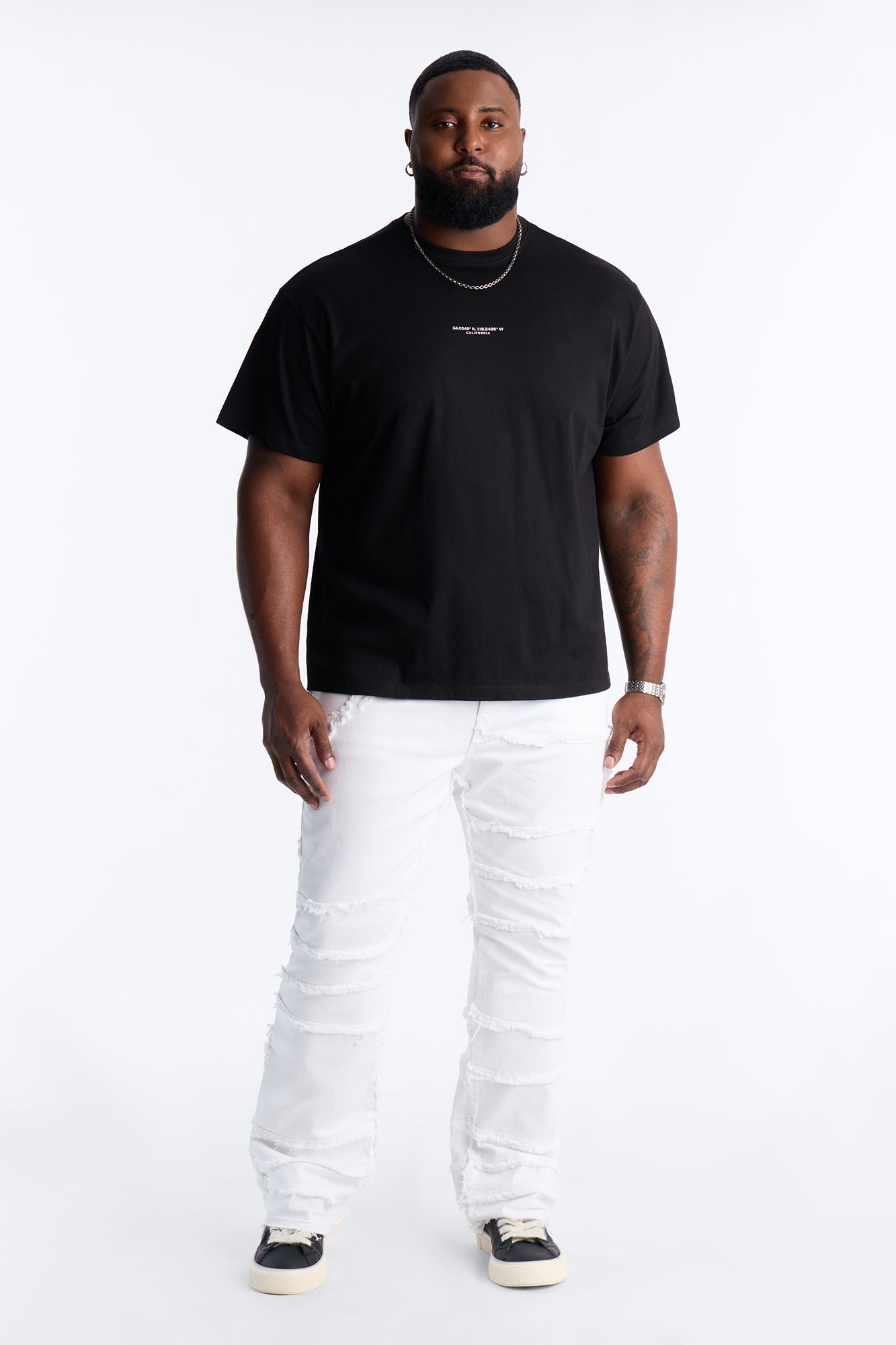 LA West Coast Short Sleeve Tee - Black