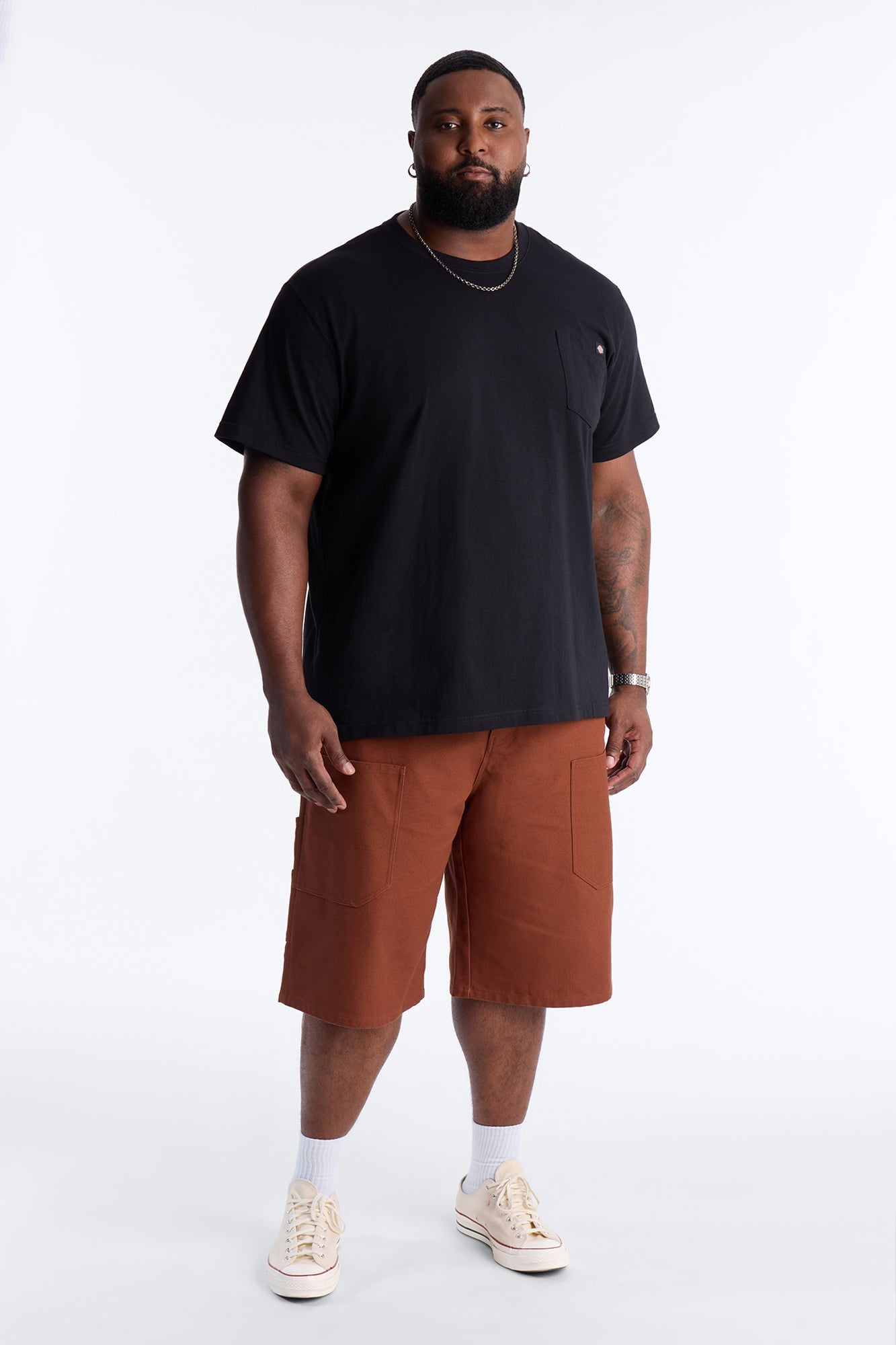 Dickies Heavyweight Short Sleeve Pocket Tee - Black