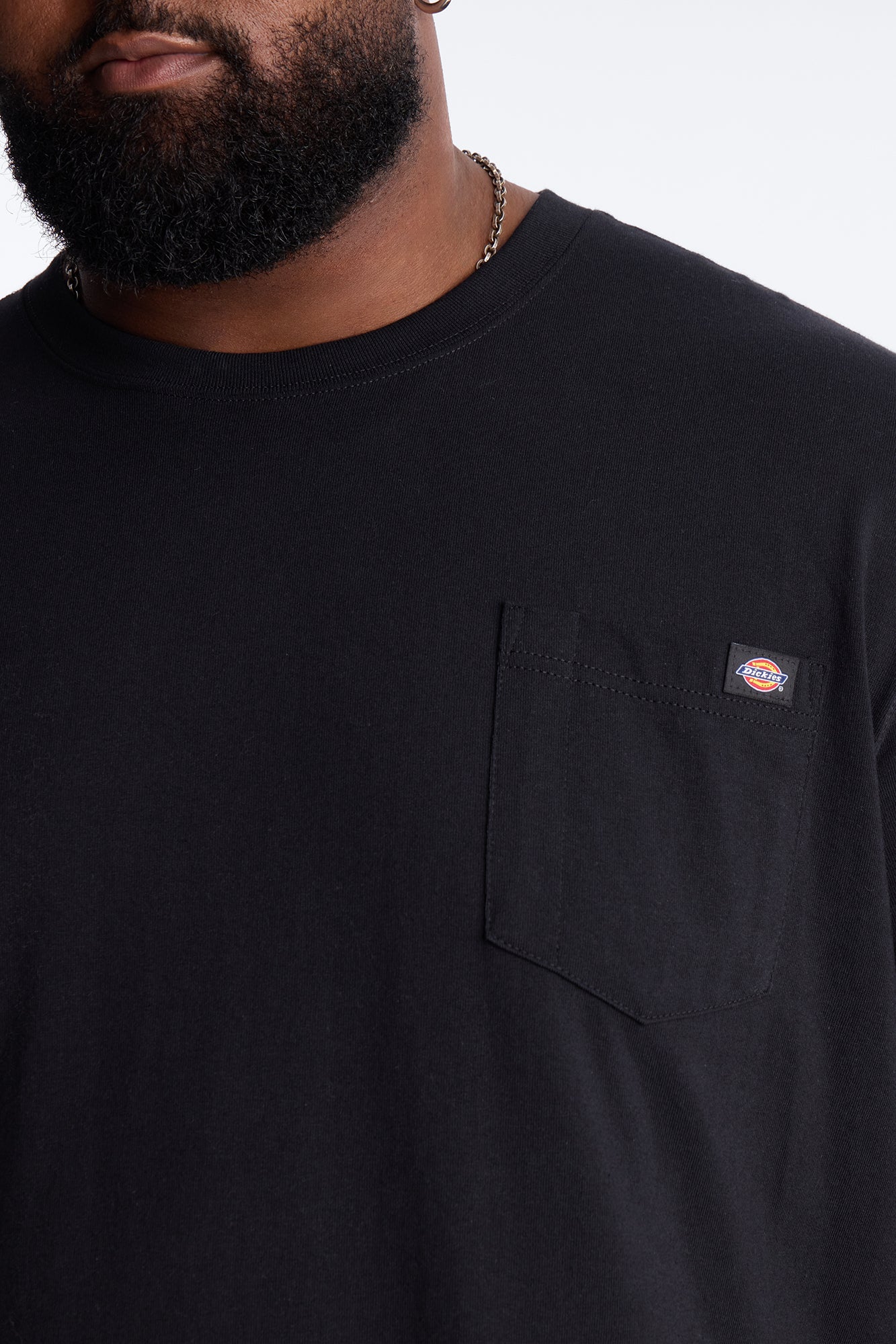 Dickies Heavyweight Short Sleeve Pocket Tee - Black