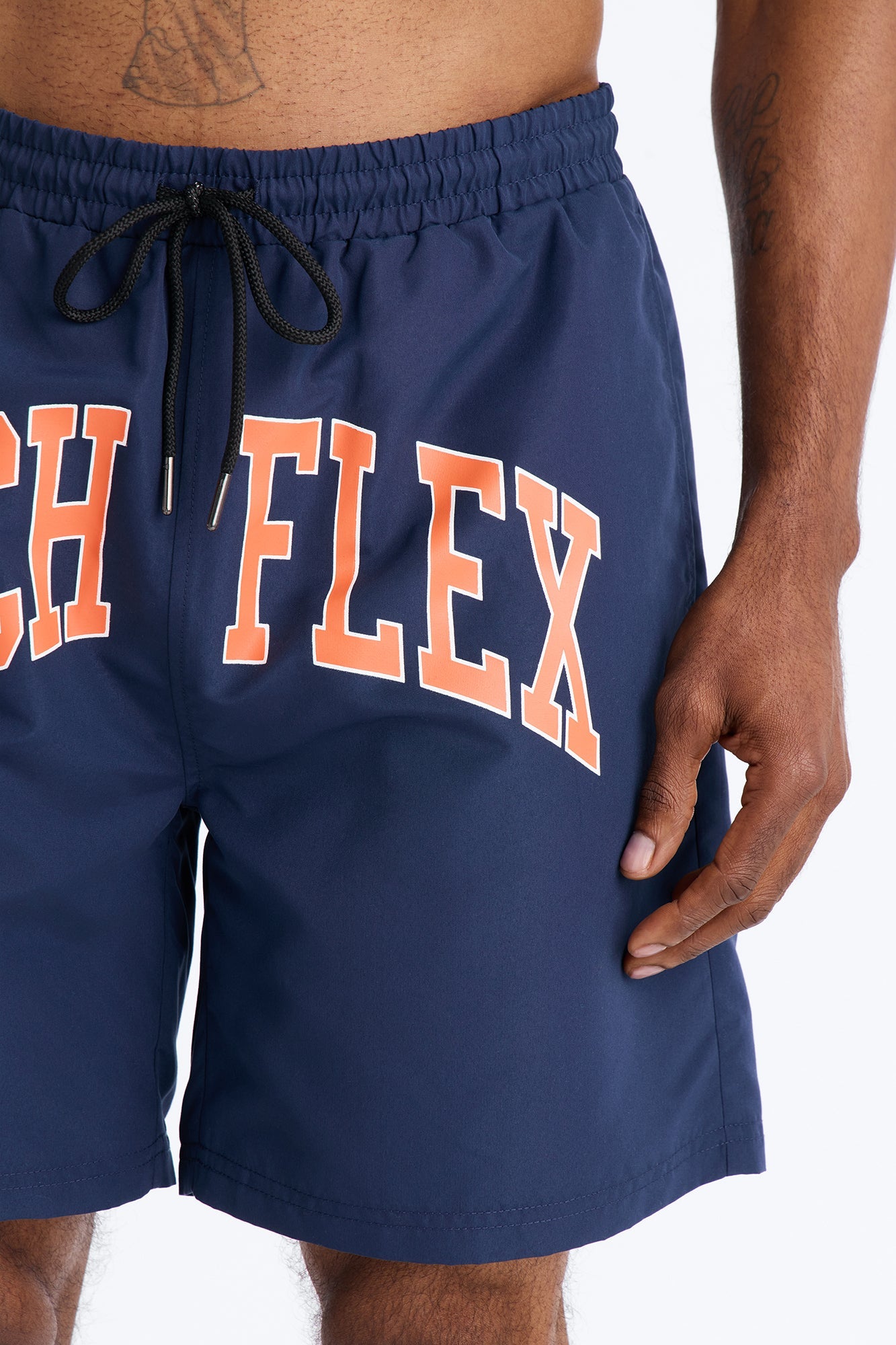Rich Flex Swim Trunk 7″ - Navy