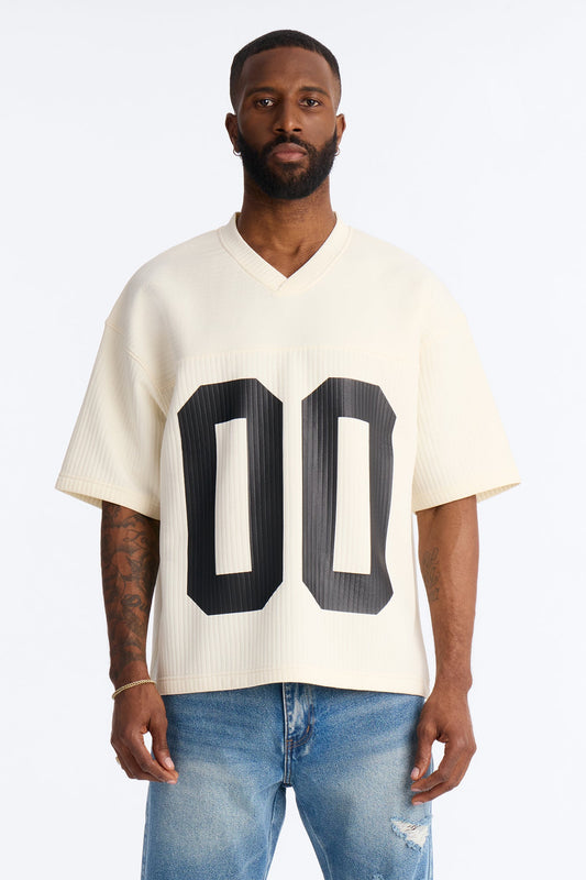 Double 0 Short Sleeve Jersey - Cream