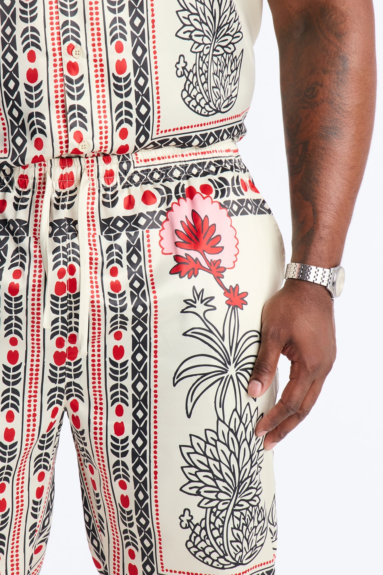 Patras Straight Pants - White