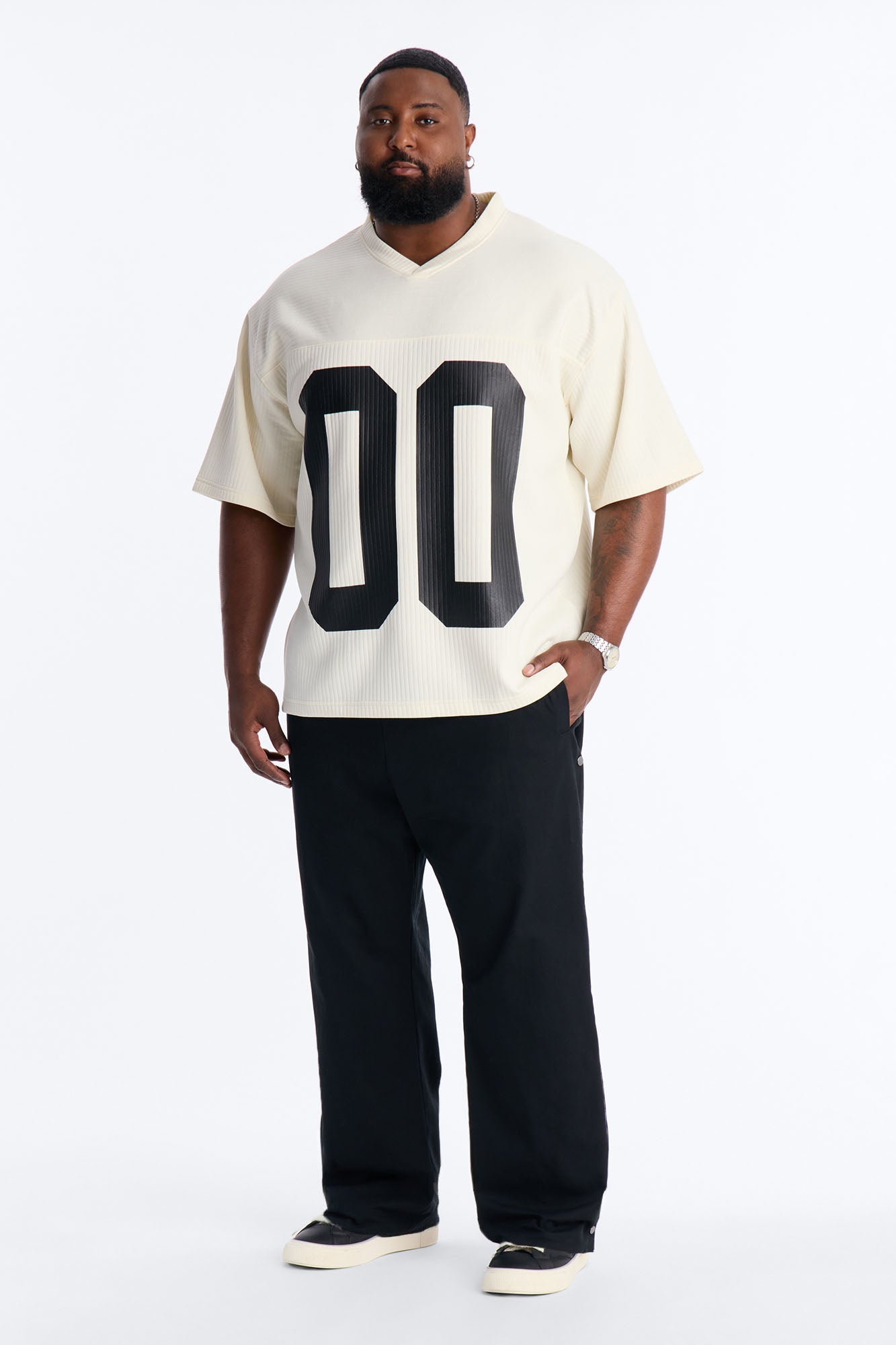 Double 0 Short Sleeve Jersey - Cream