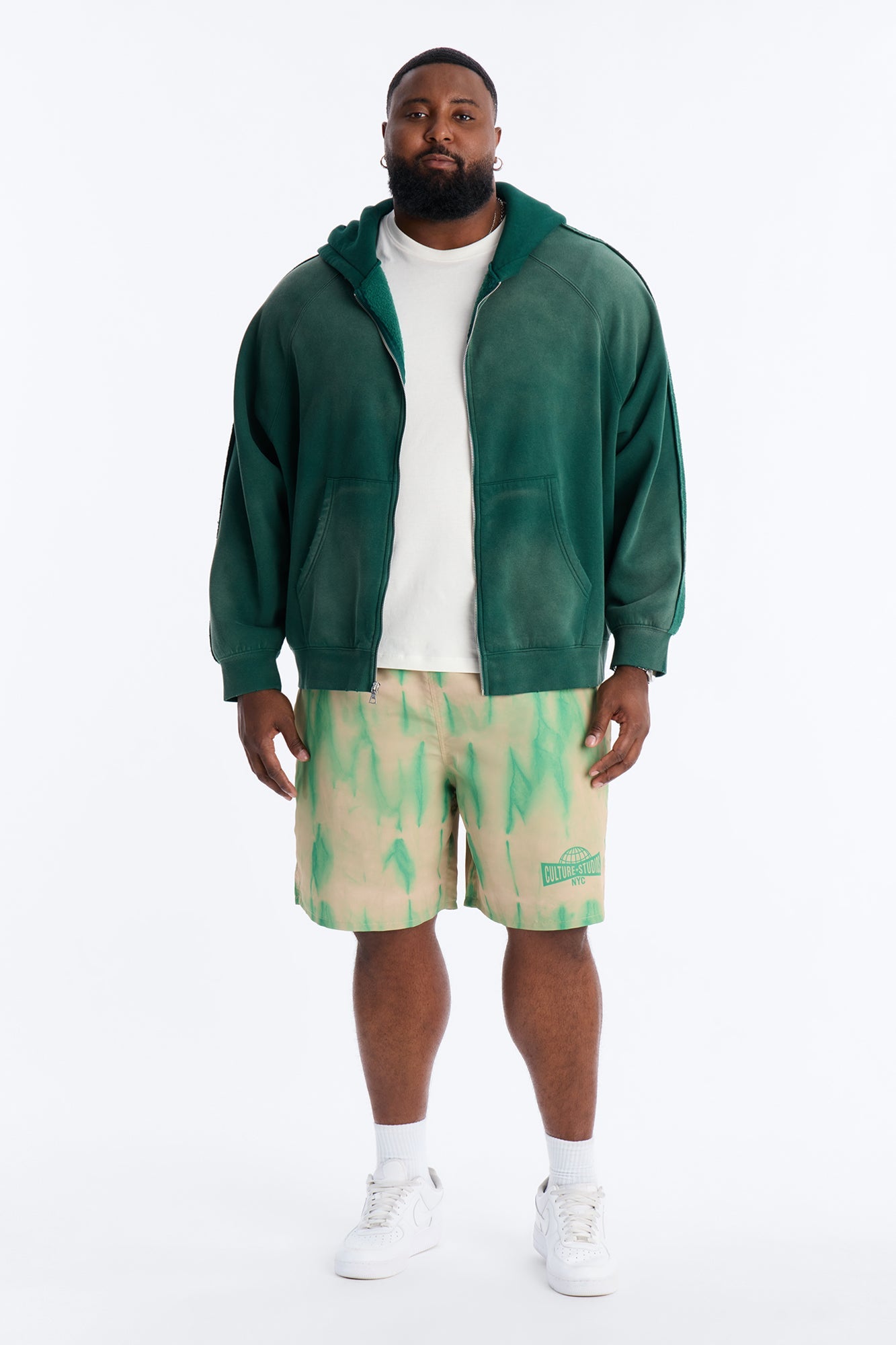 Relaxed Artificial View Short - Green
