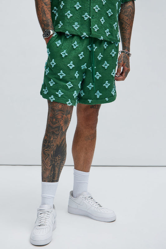 Starlet Warmup Shorts - Green