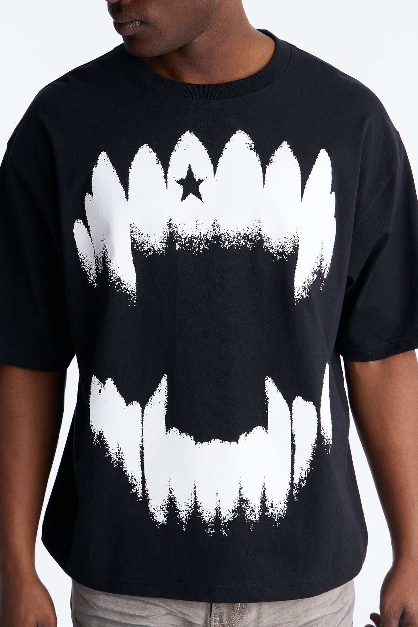 Savage Grill Boxy Short Sleeve Tee - Black