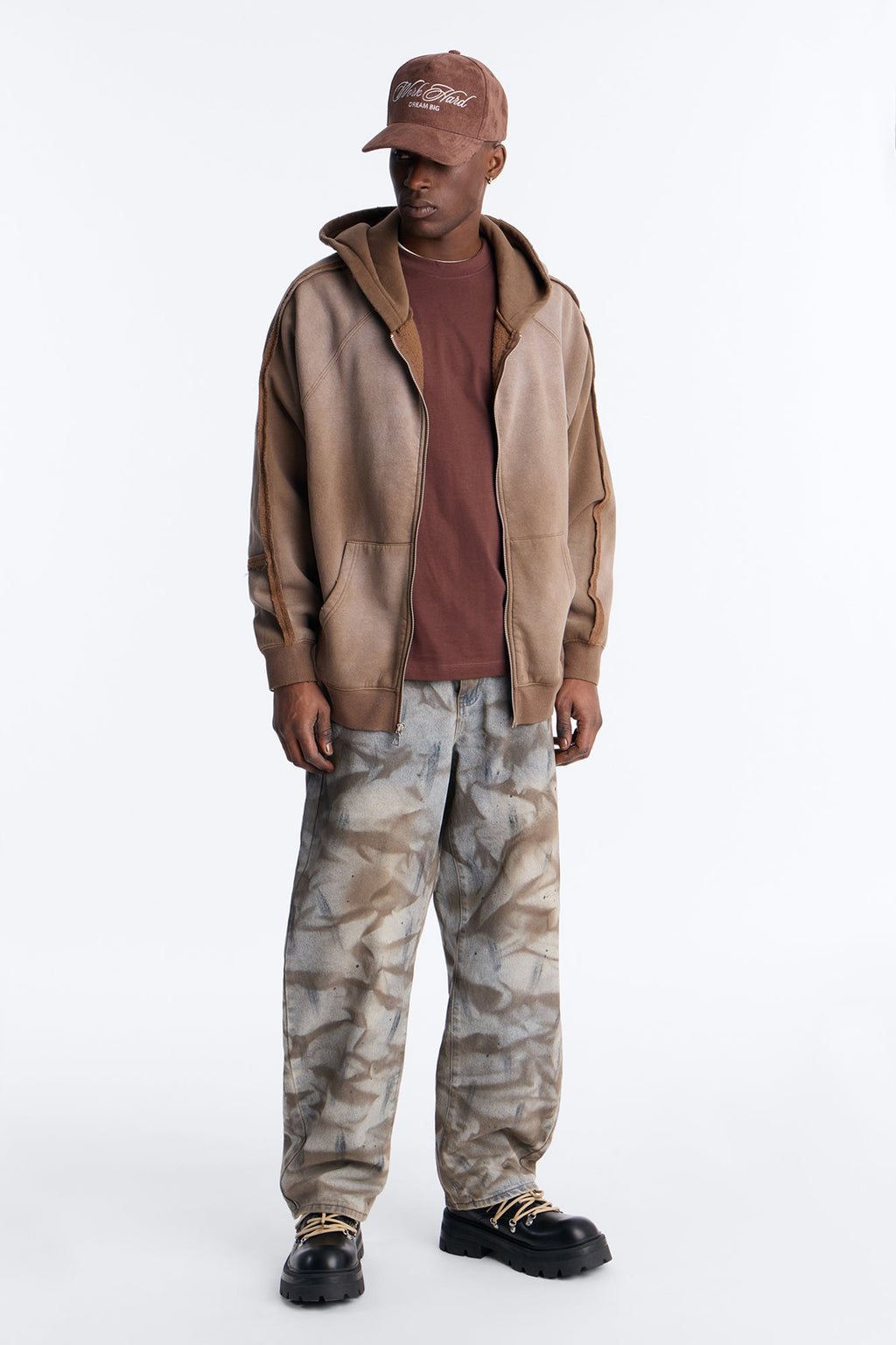 Barrel Canal St Stained Jean - Medium Wash