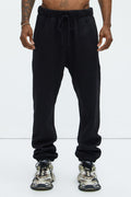 Tyson Heavyweight Sweat Jogger - Black