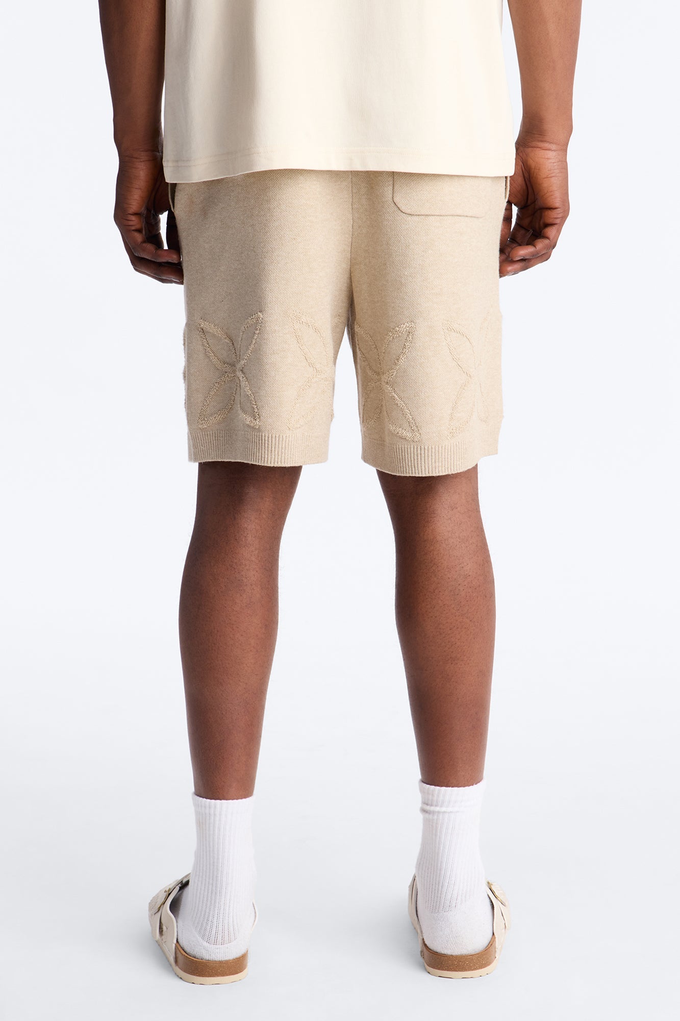 Relaxed Soft Sands Knit Short - LightBrown