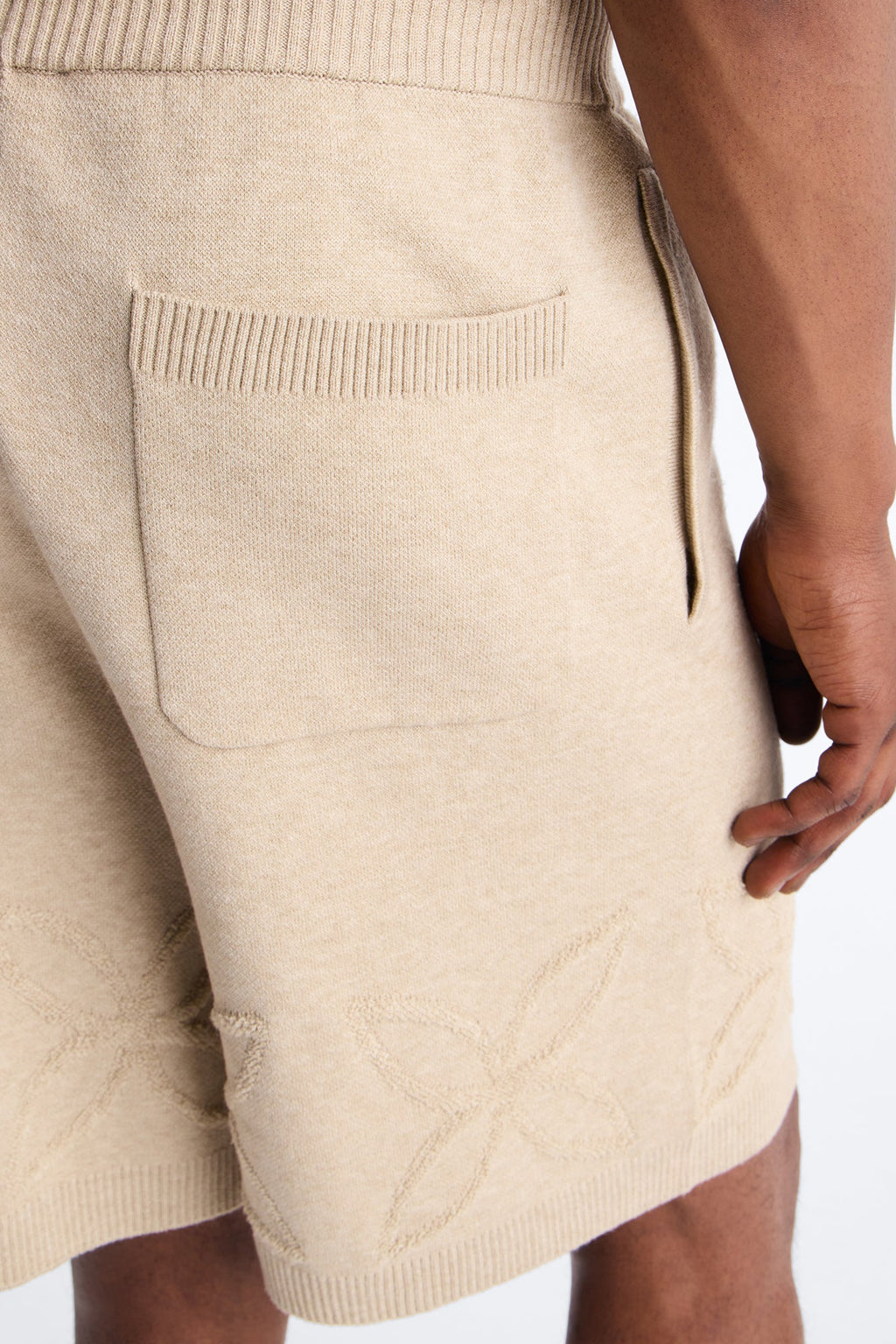 Relaxed Soft Sands Knit Short - LightBrown