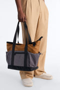 Dual Tone Utility Bag - Orange/combo