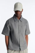 Relaxed Wild Desert Dreams Button Up Shirt - Sage