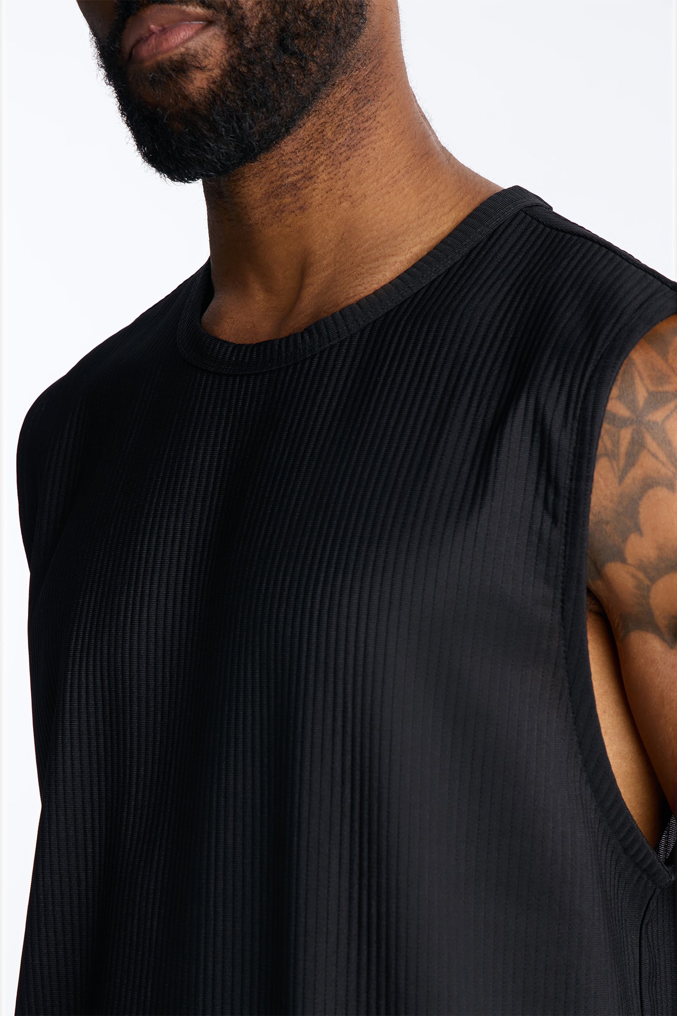 Show Up Muscle Tank - Black