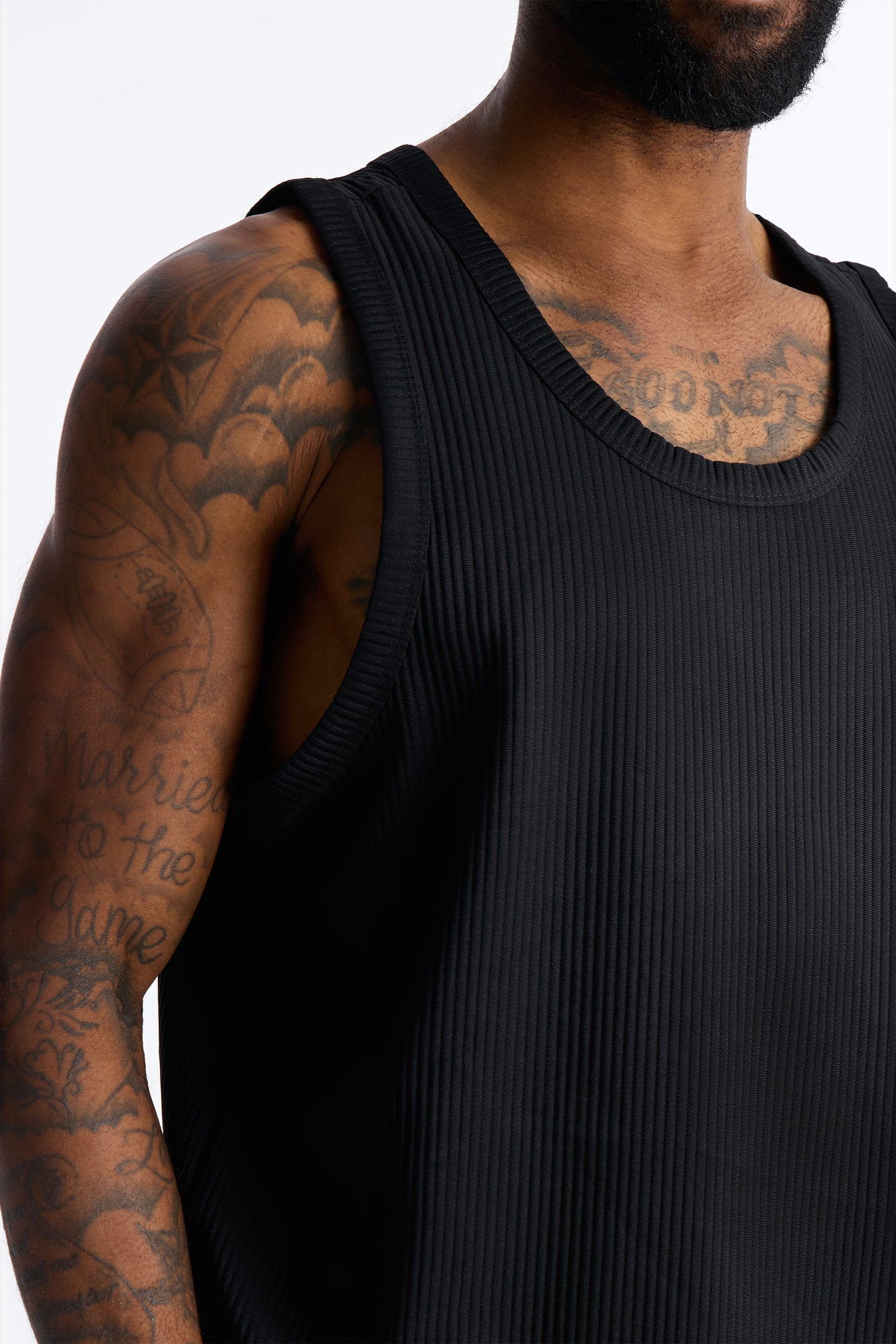 Show Up Tank Top - Black