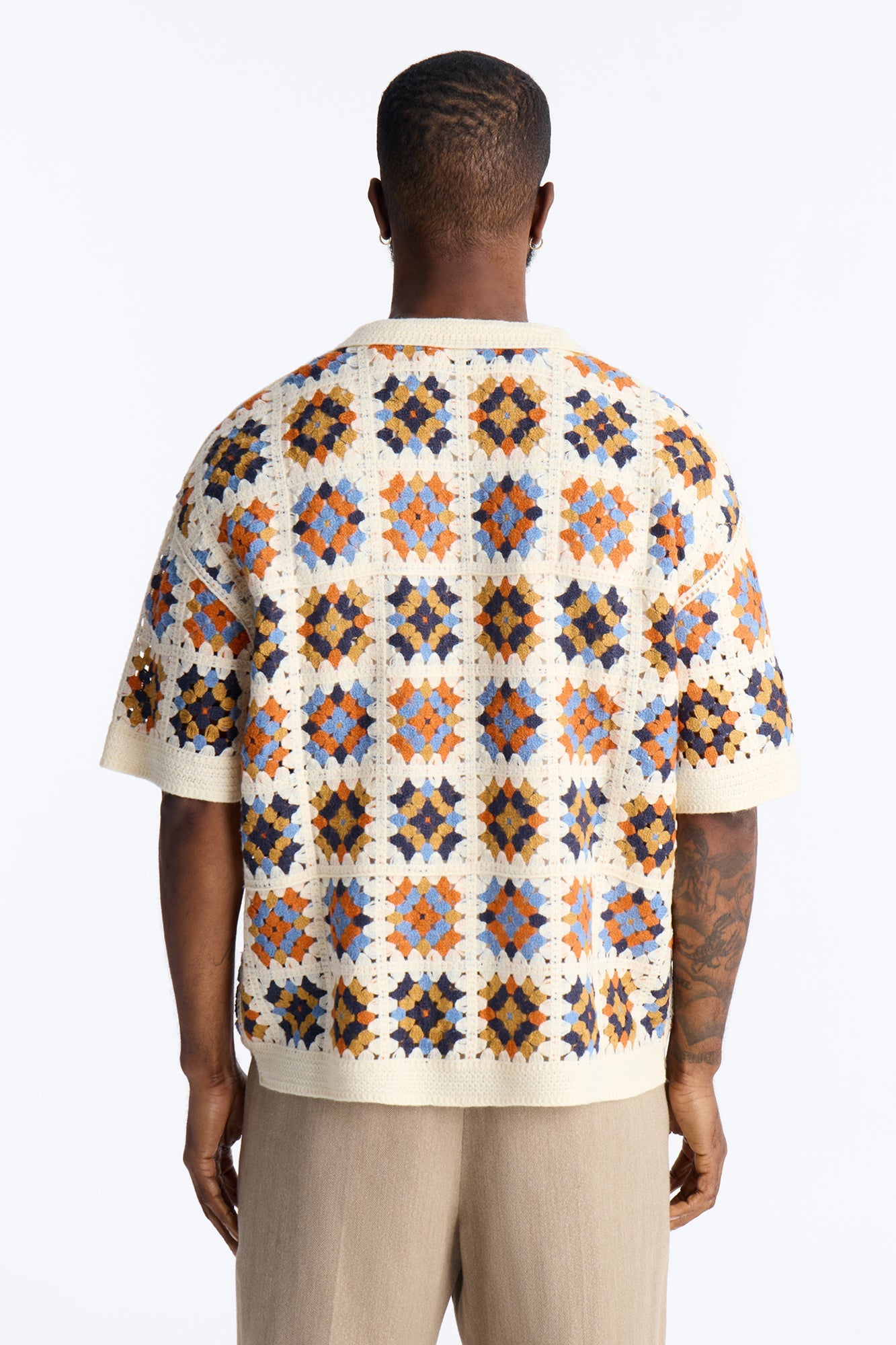 Florian Short Sleeve Johnny Polo - Cream