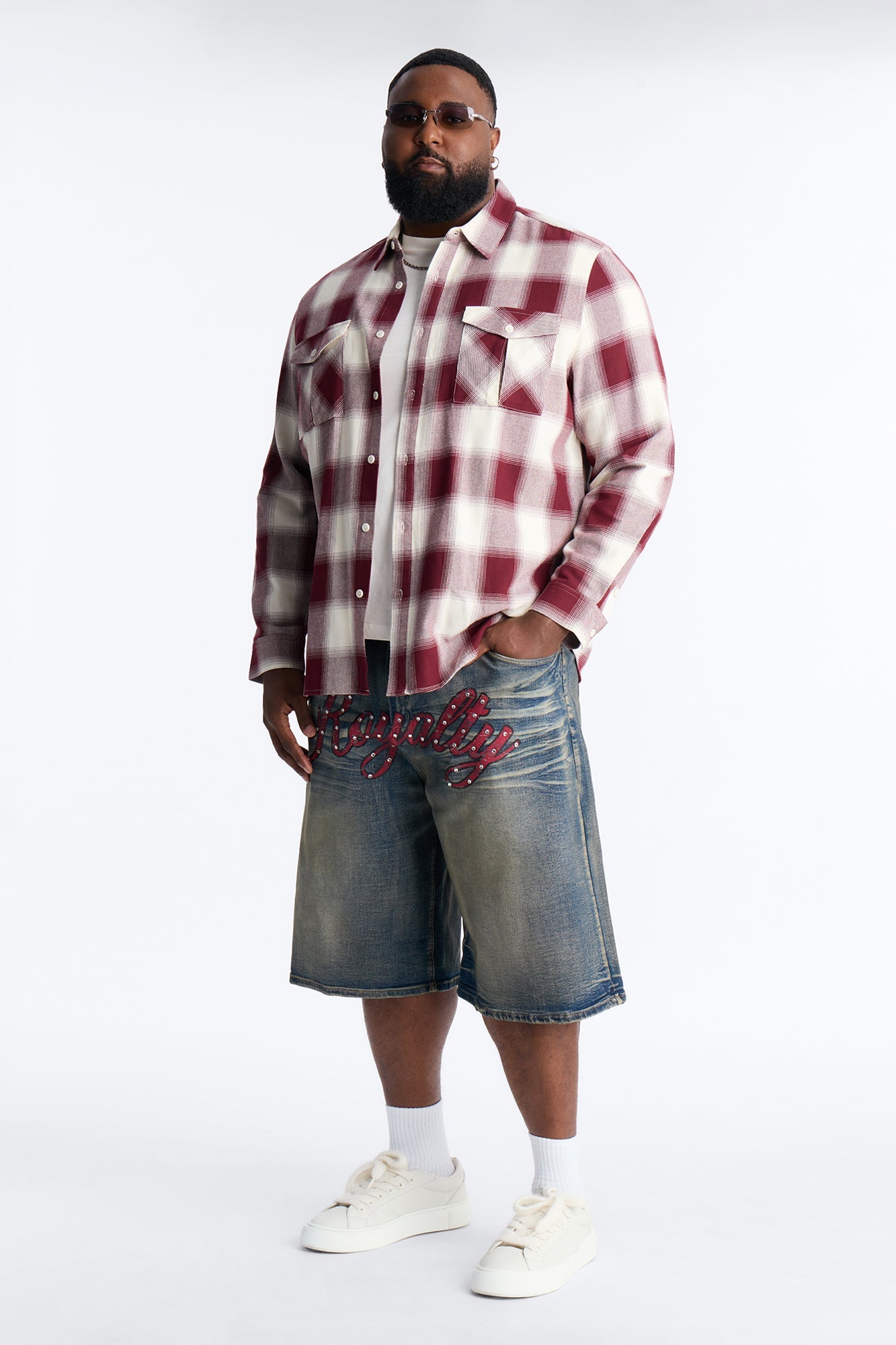 Baggy Vintage Royalty Denim Short - Vintage Wash
