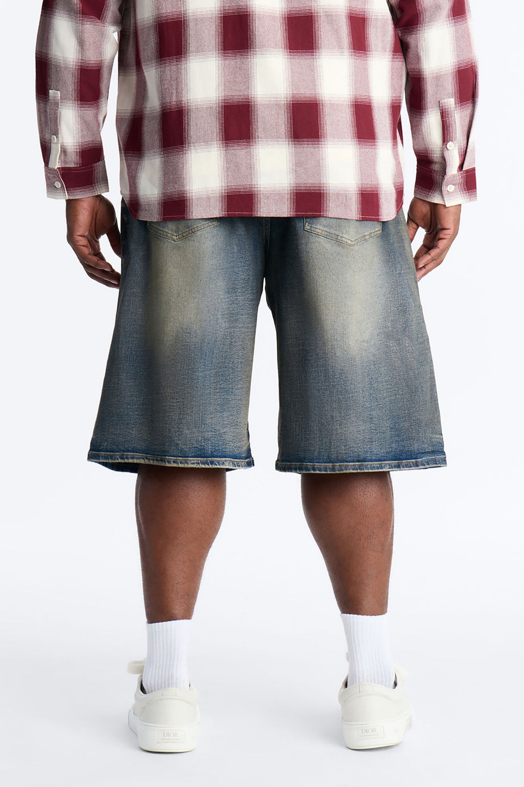 Baggy Vintage Royalty Denim Short - Vintage Wash