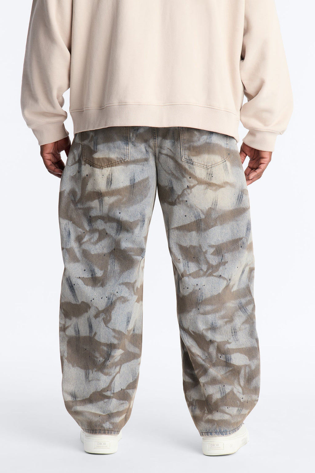 Barrel Canal St Stained Jean - Medium Wash