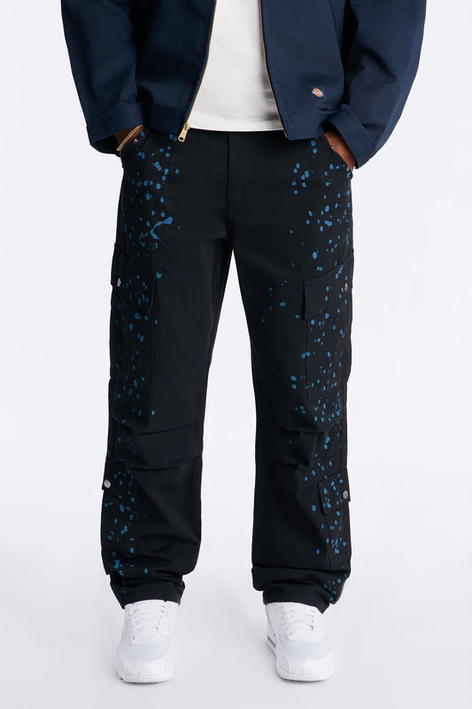 Straight New Age Canvas Pant - Black