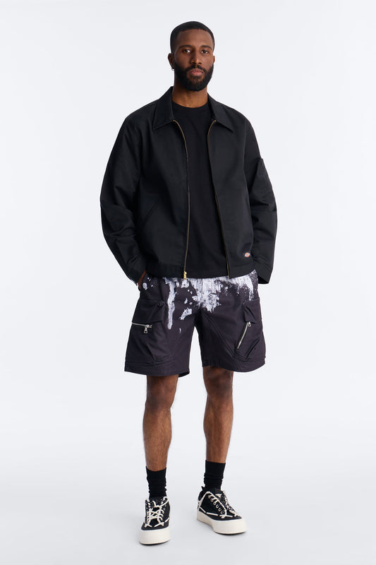 Relaxed Traveling Artist Short - Black/White