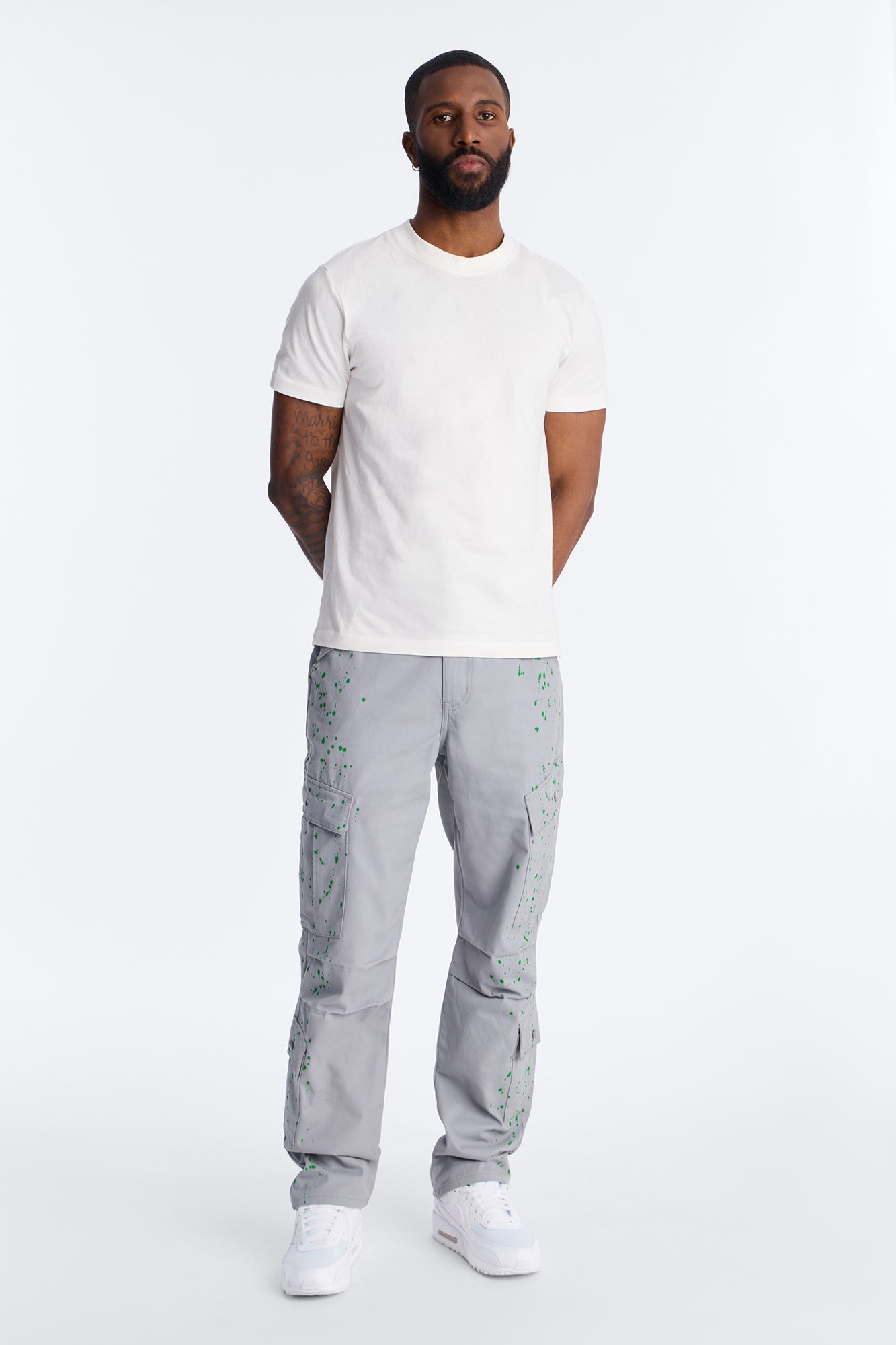 Straight New Age Canvas Pant - Grey