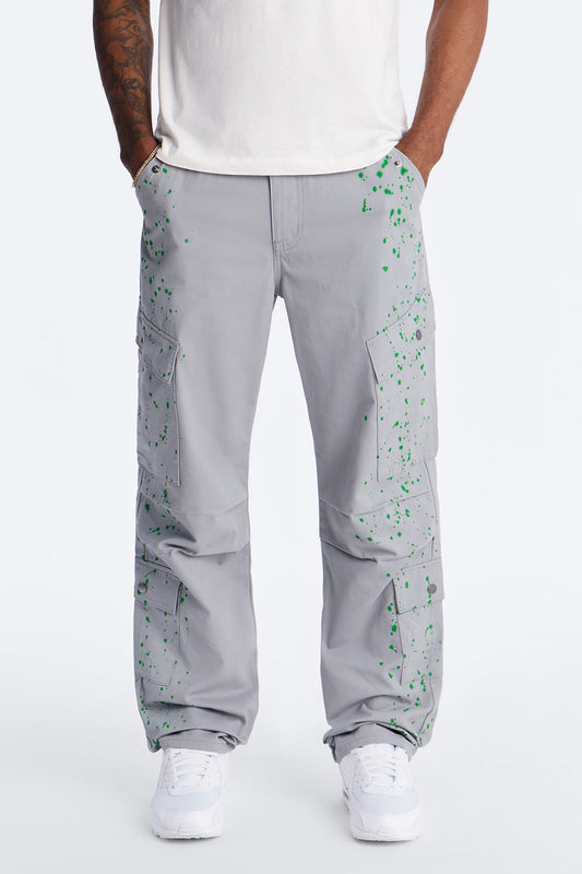 Straight New Age Canvas Pant - Grey