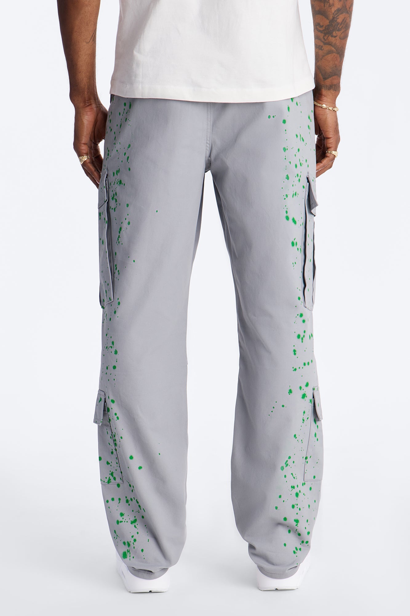Straight New Age Canvas Pant - Grey