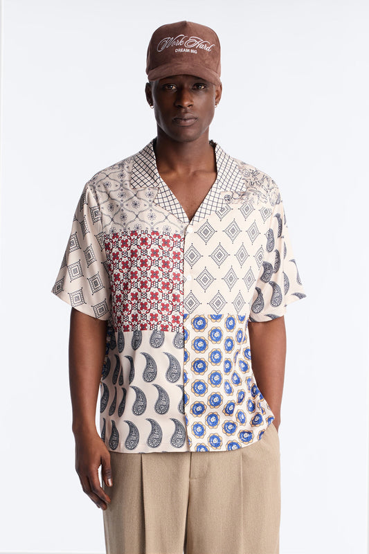 Sundust Cuban Collar Shirt - Multi Color