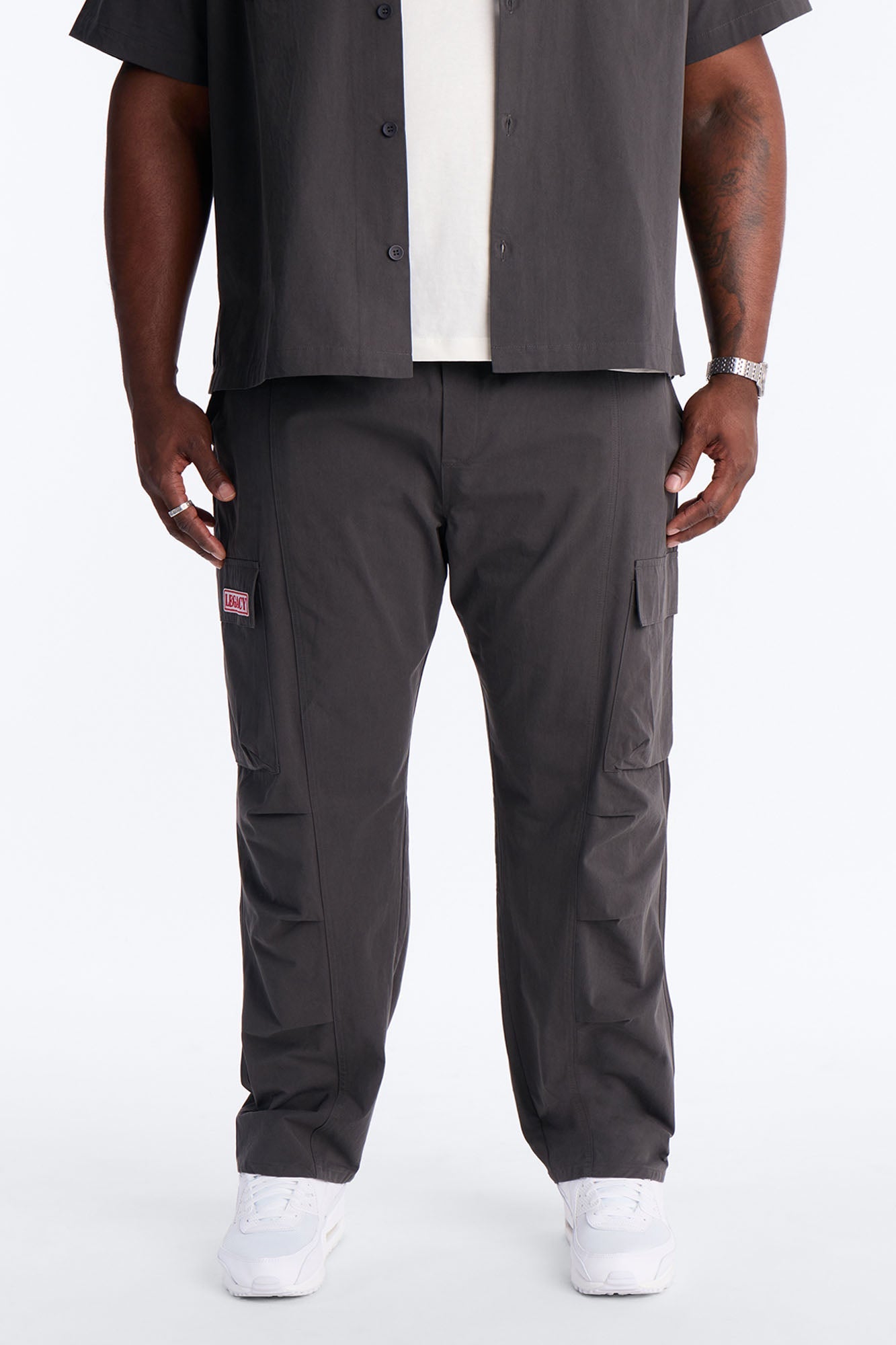 Slim Social Project Utility Pant - Grey