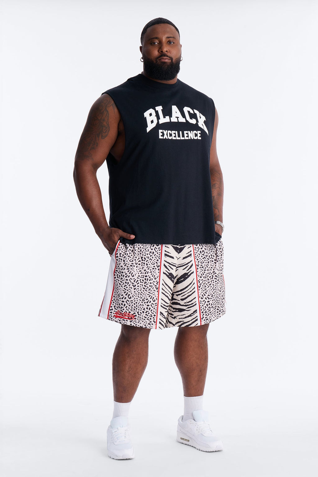 Relaxed Clash Of The Jungle Championship Short - Multi Color