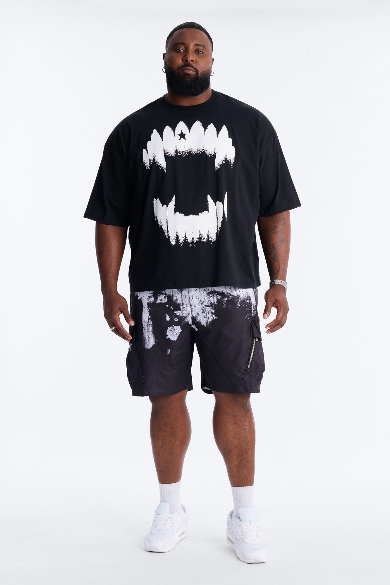 Savage Grill Boxy Short Sleeve Tee - Black